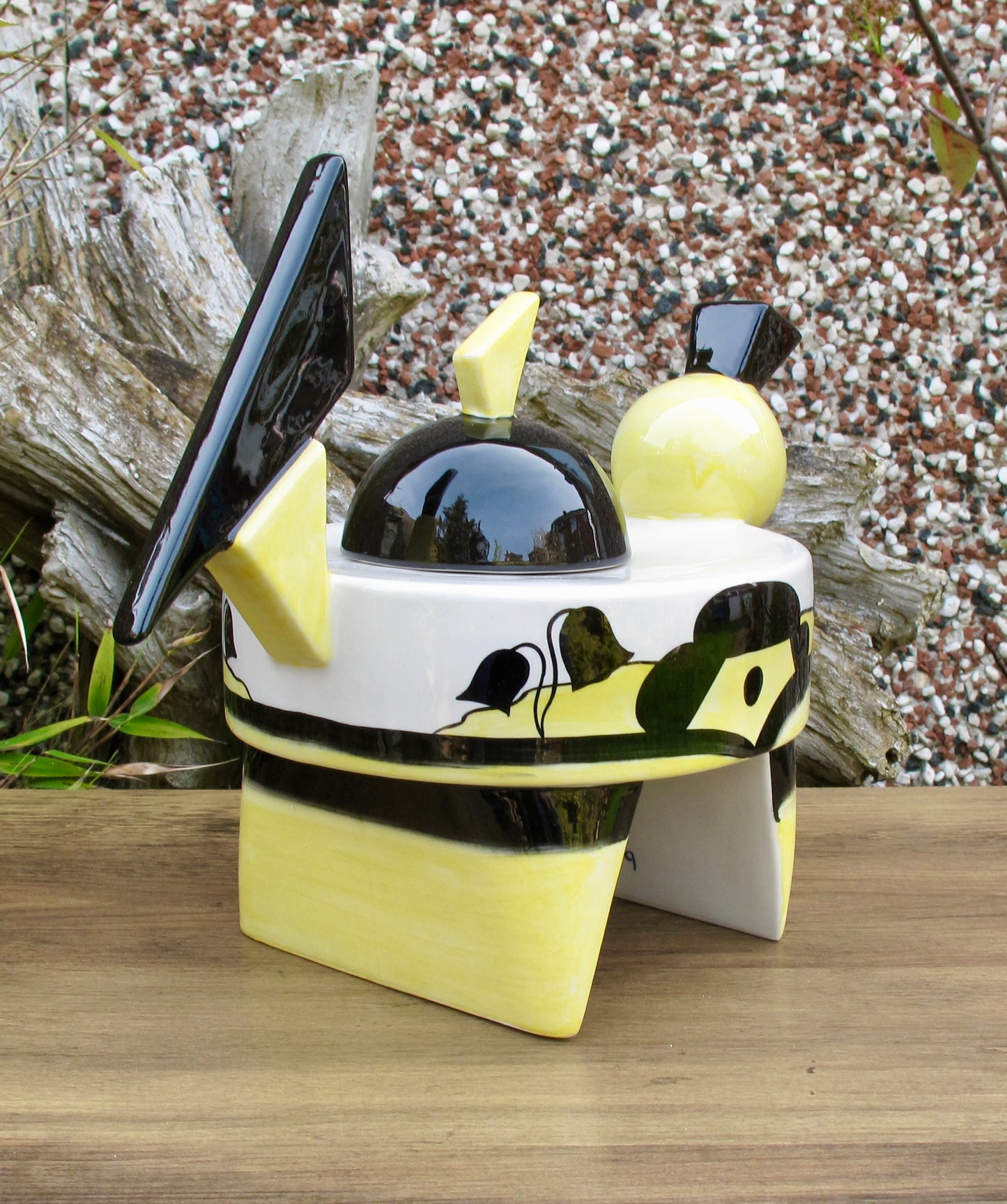 Lorna Bailey COLORWAY ZIGGY TEAPOT Limited Edition 3/9 Open Day 31/3/07