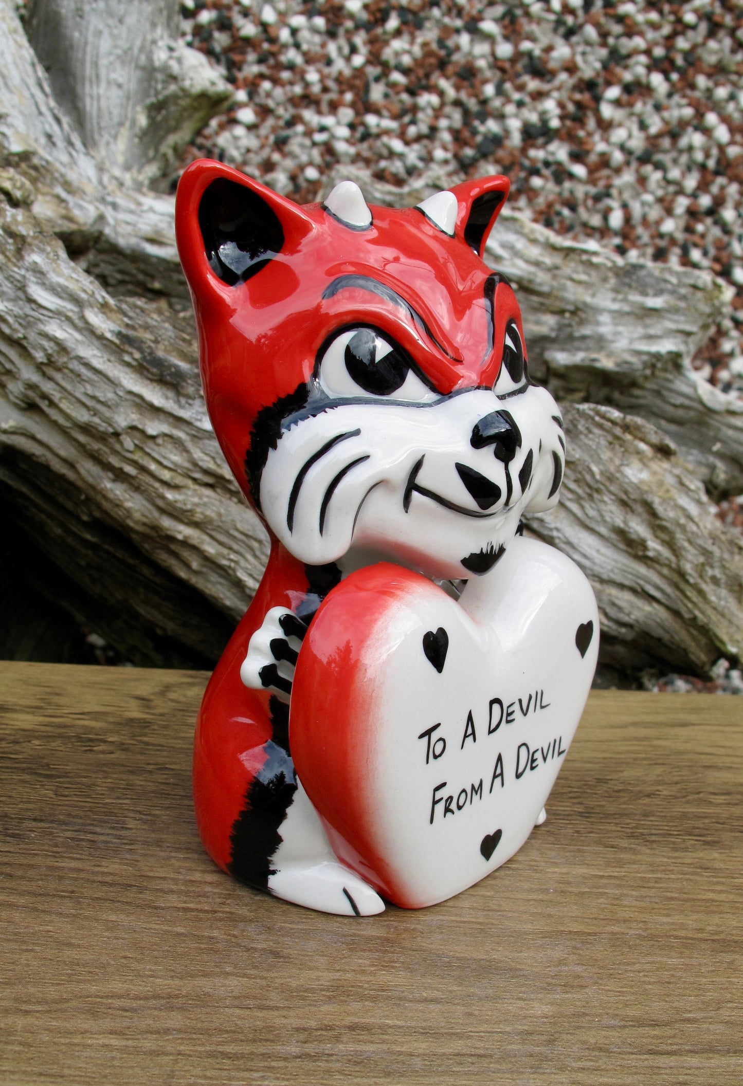 Lorna Bailey THE VALENTINE DEVIL CAT Limited Edition 9/50 COA