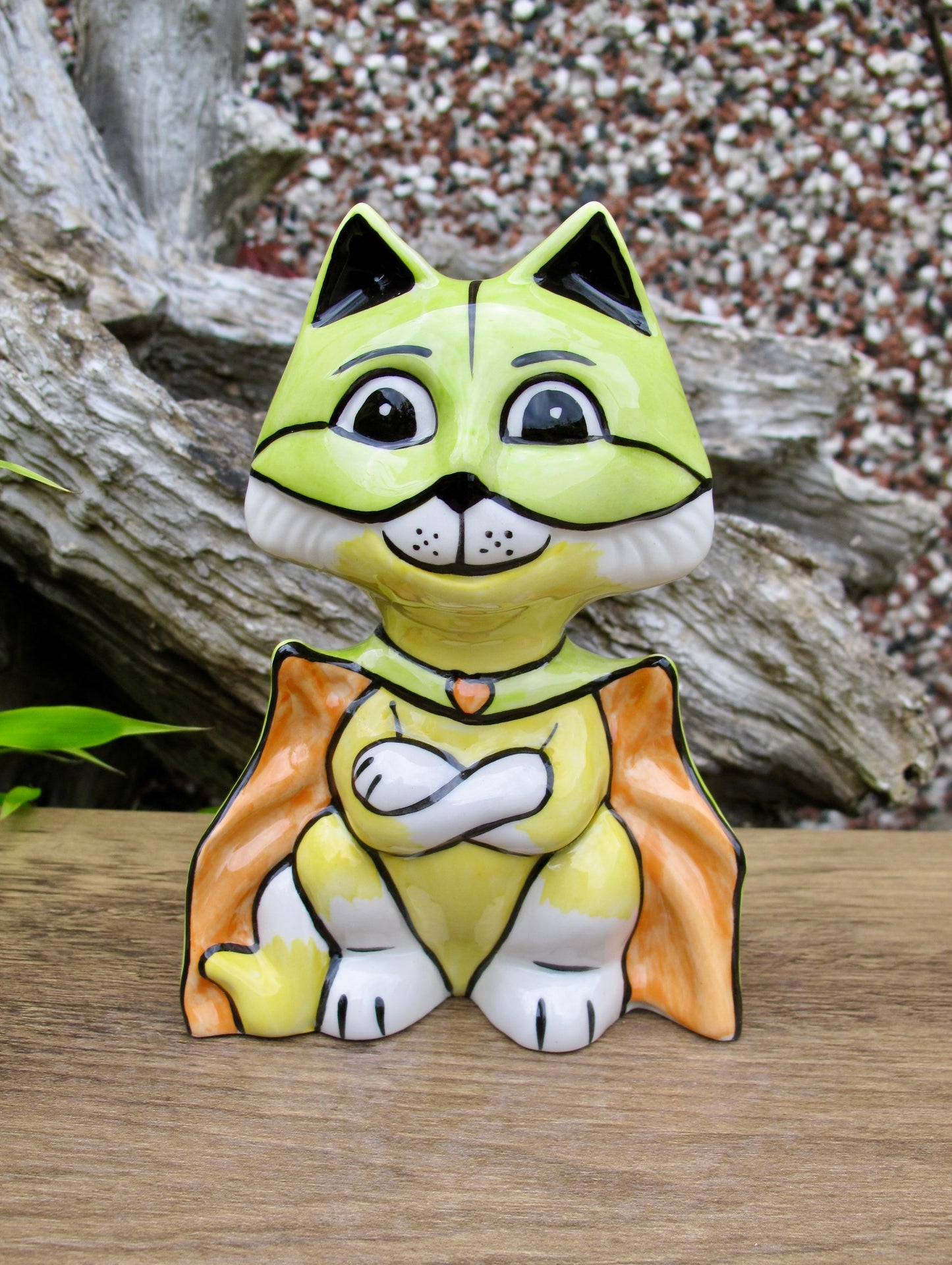 Lorna Bailey PROTOTYPE COLOURWAY CATMAN THE CAT 2004