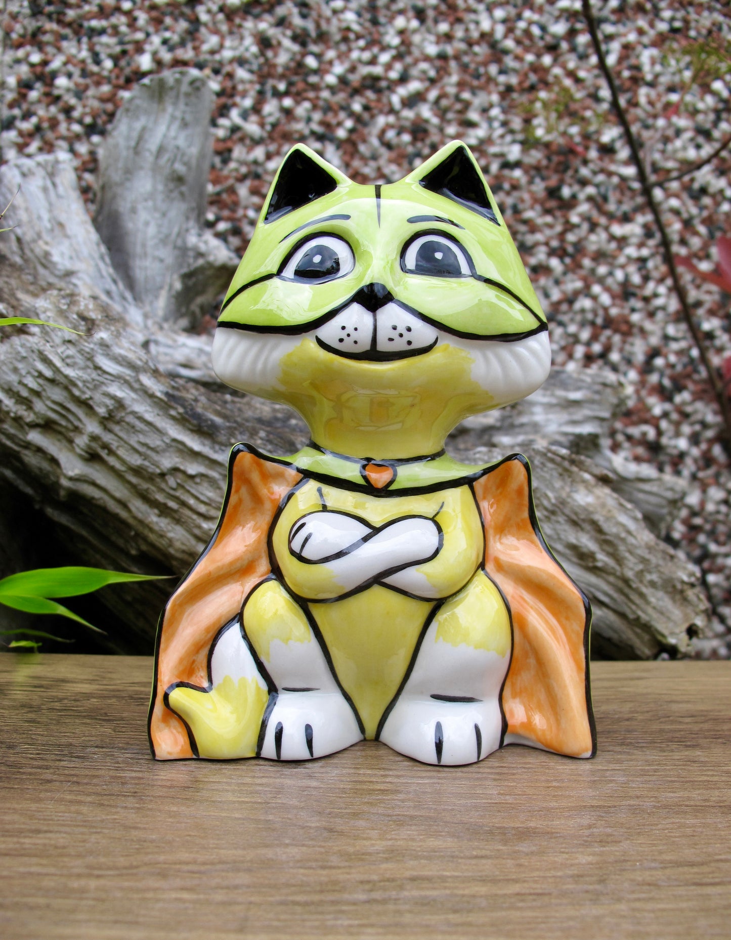 Lorna Bailey PROTOTYPE COLOURWAY CATMAN THE CAT 2004