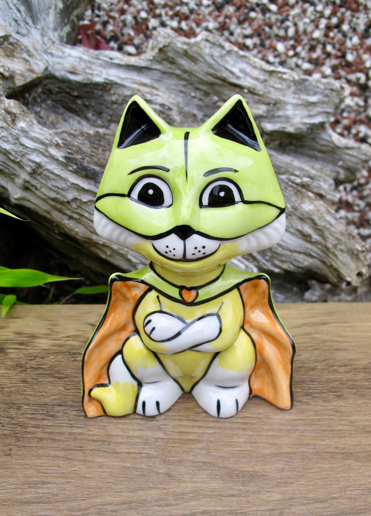 Lorna Bailey PROTOTYPE COLOURWAY CATMAN THE CAT 2004
