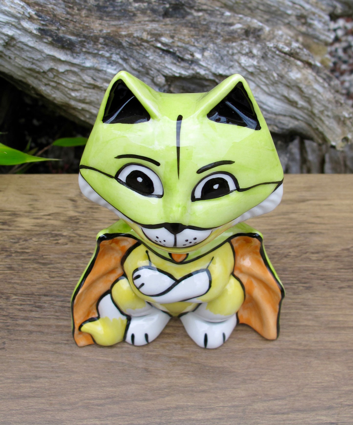 Lorna Bailey PROTOTYPE COLOURWAY CATMAN THE CAT 2004