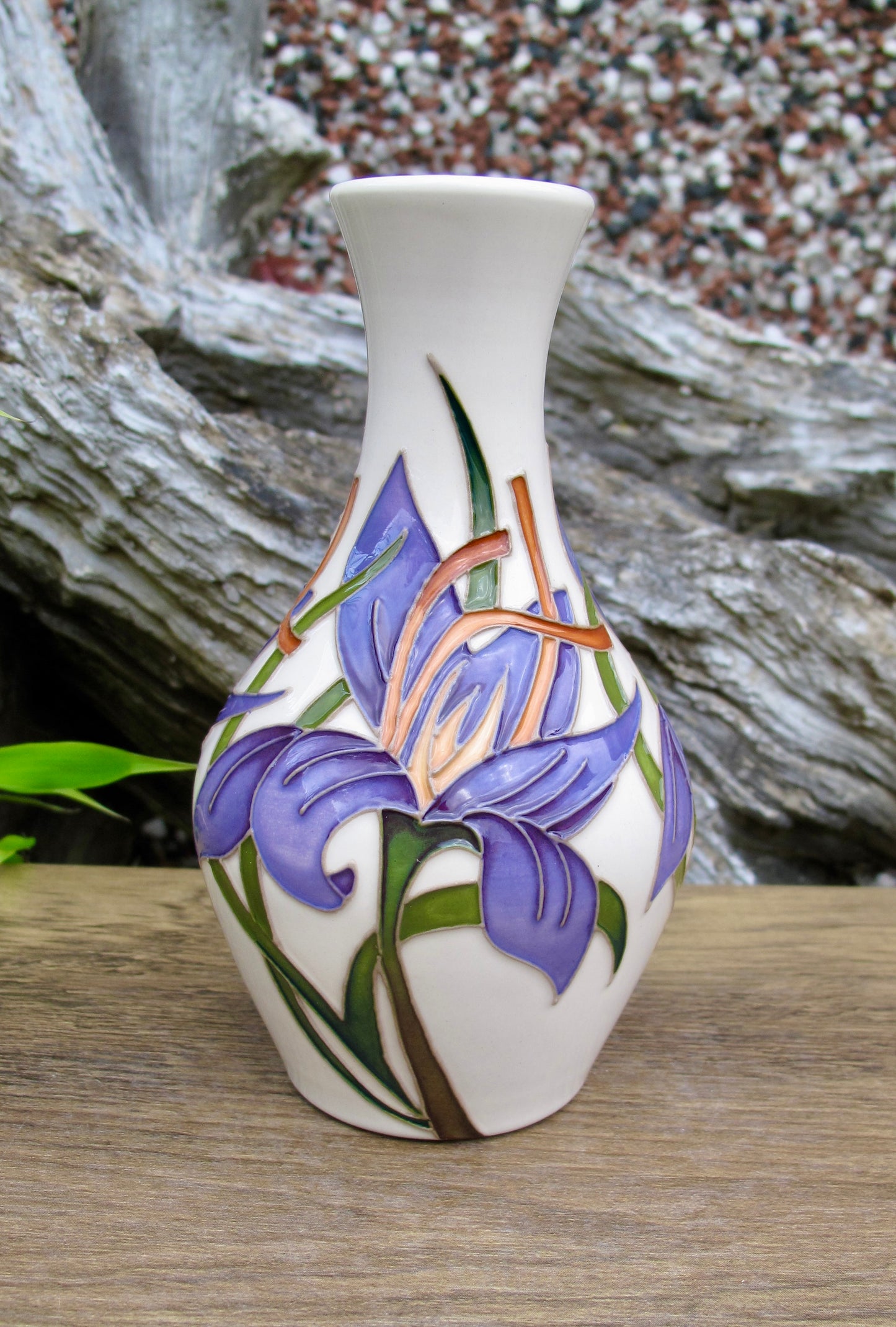 Moorcroft SAFFRON GOLD Vase 372/5 Retail Price £295