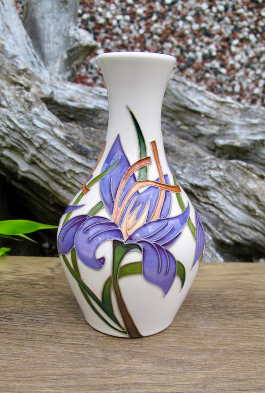 Moorcroft SAFFRON GOLD Vase 372/5 Retail Price £295