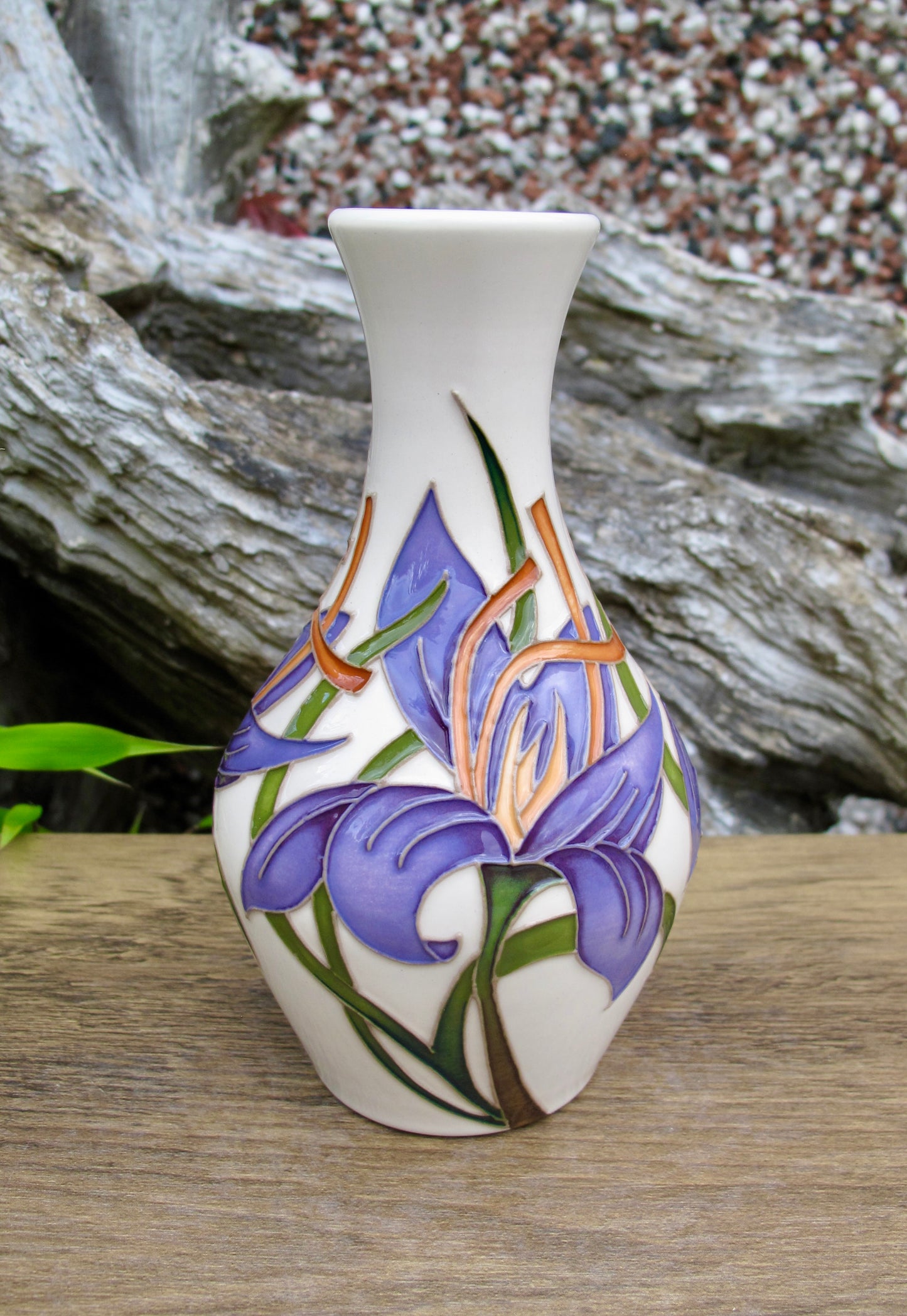 Moorcroft SAFFRON GOLD Vase 372/5 Retail Price £295