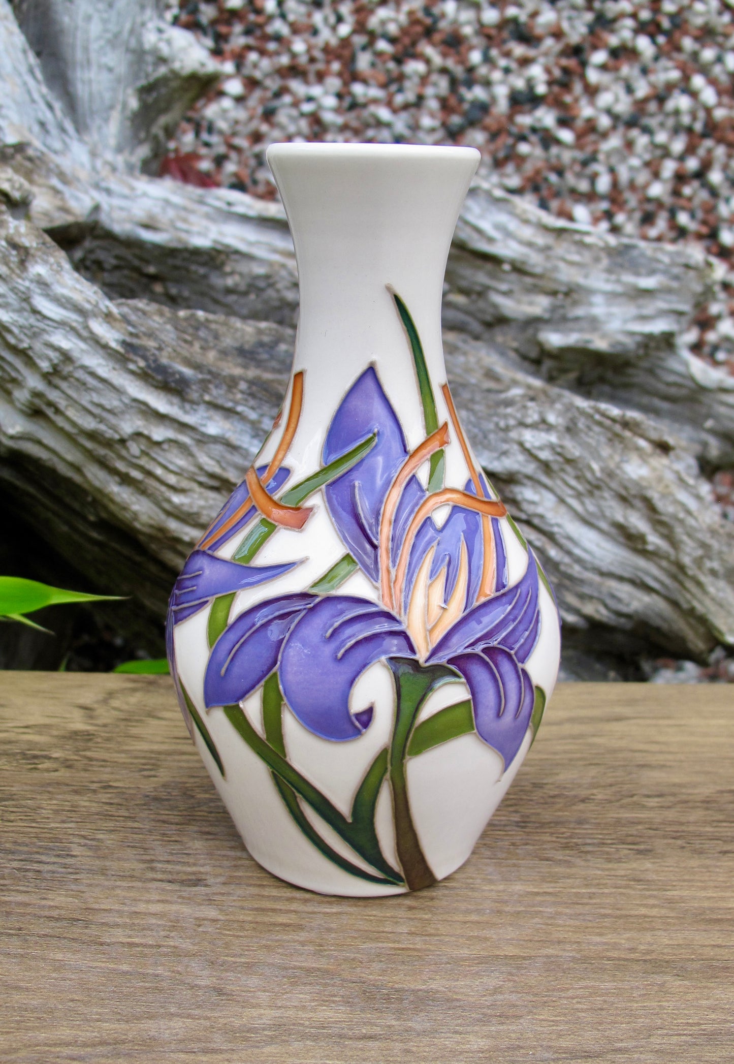 Moorcroft SAFFRON GOLD Vase 372/5 Retail Price £295