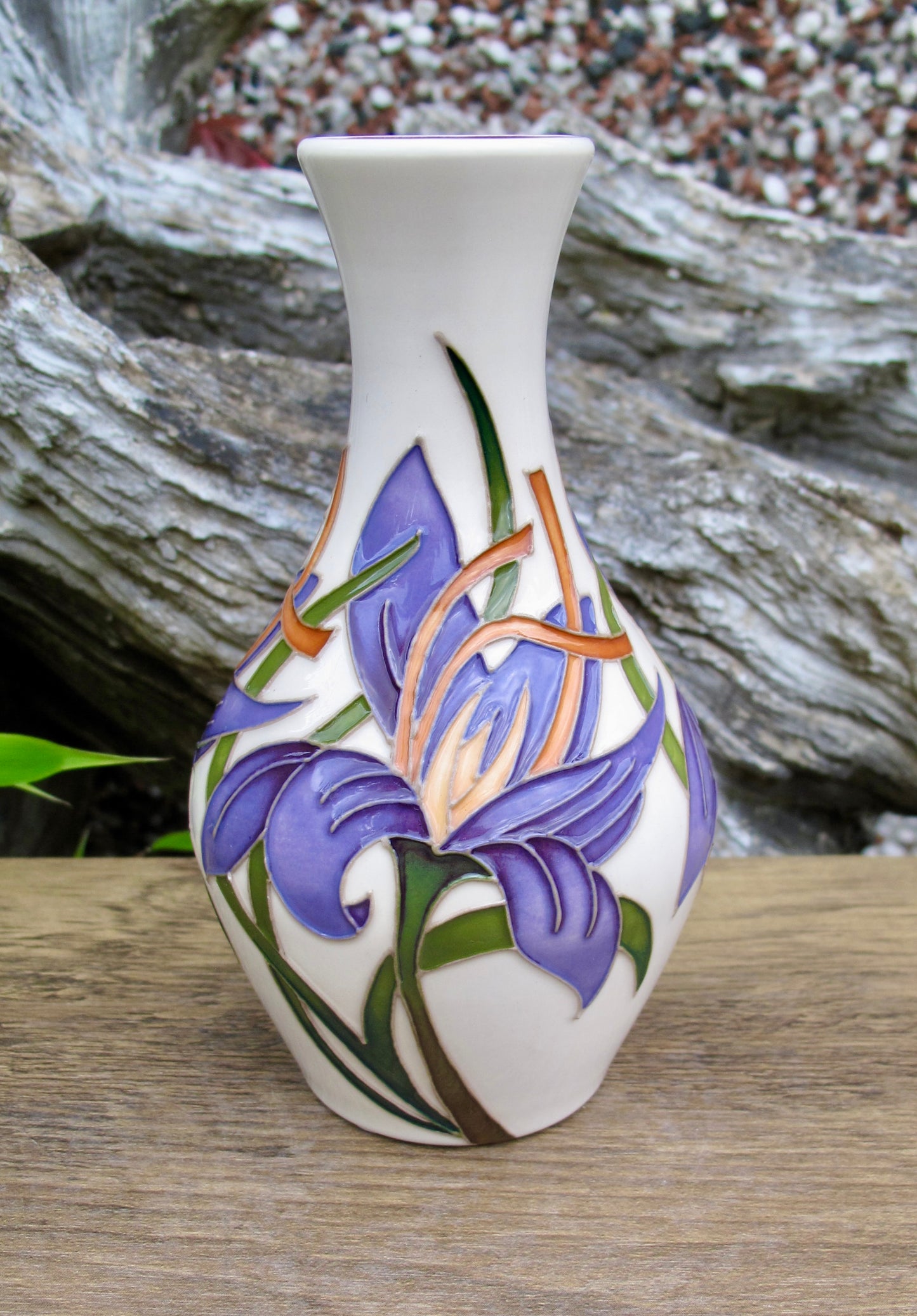 Moorcroft SAFFRON GOLD Vase 372/5 Retail Price £295