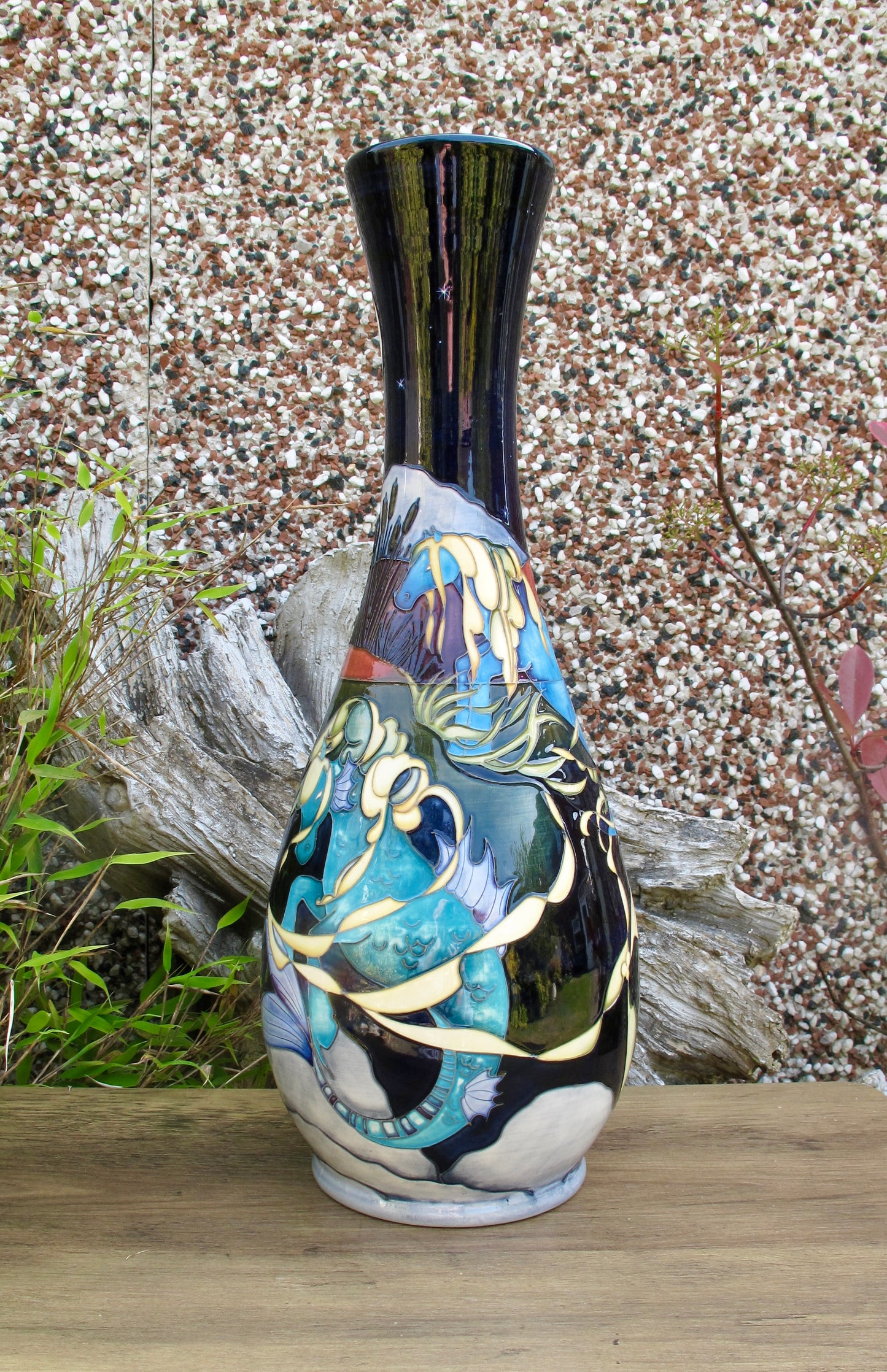 Moorcroft Rare Prestige KELPIE 82/16 Trial Vase Dated 21.11.22 Retail Price £2145