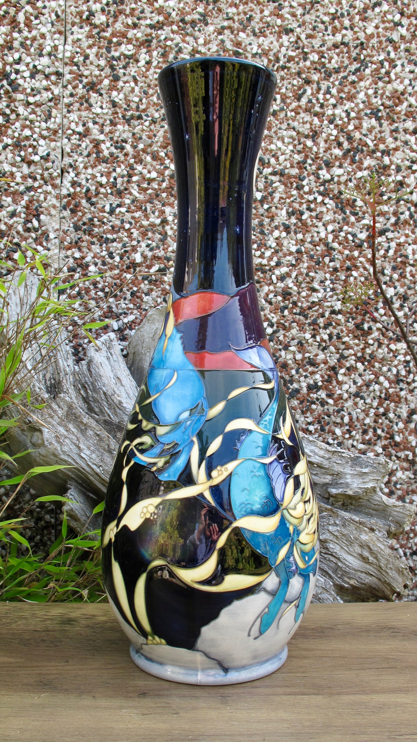 Moorcroft Rare Prestige KELPIE 82/16 Trial Vase Dated 21.11.22 Retail Price £2145