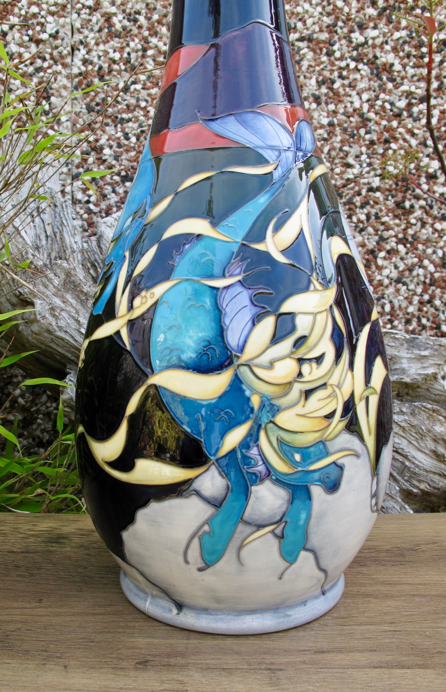Moorcroft Rare Prestige KELPIE 82/16 Trial Vase Dated 21.11.22 Retail Price £2145