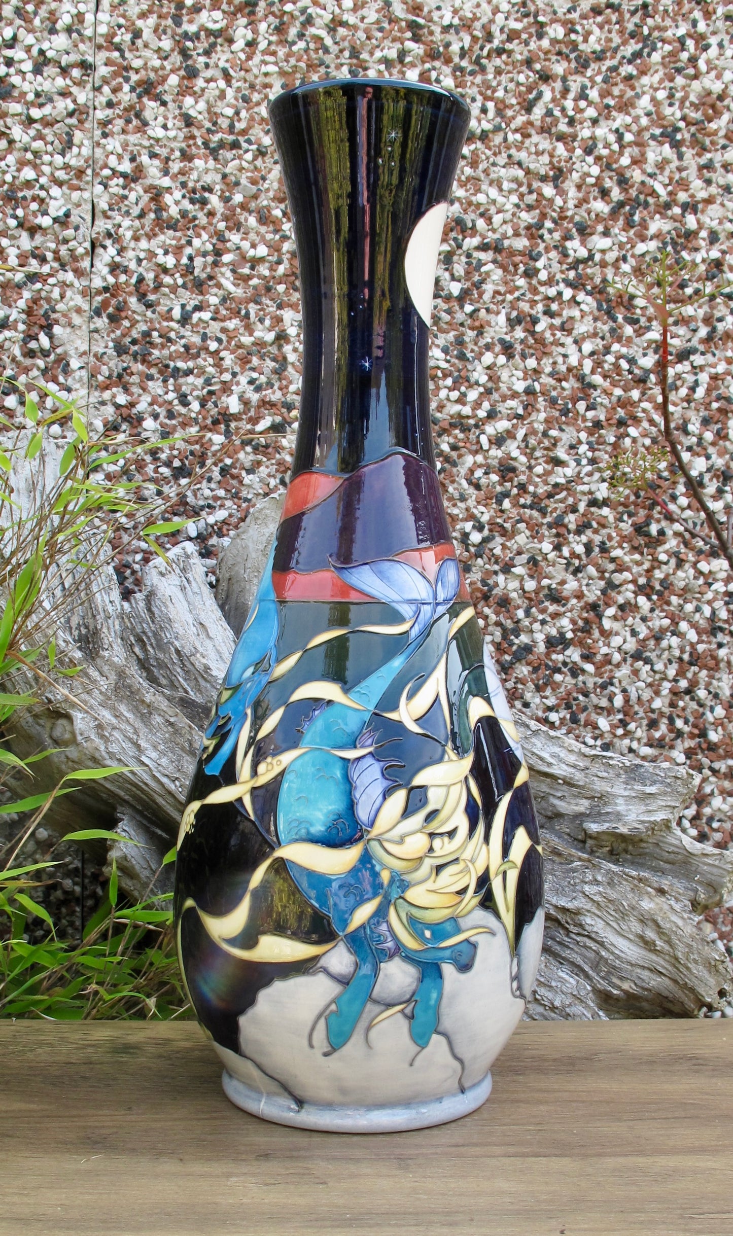 Moorcroft Rare Prestige KELPIE 82/16 Trial Vase Dated 21.11.22 Retail Price £2145