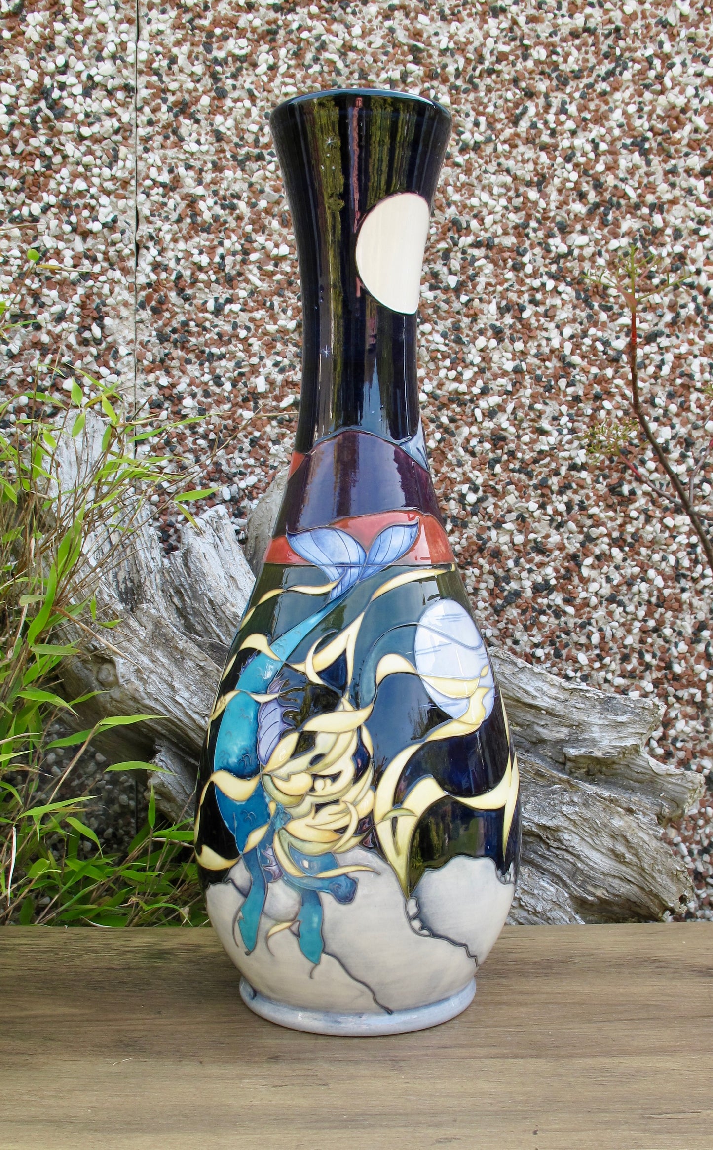 Moorcroft Rare Prestige KELPIE 82/16 Trial Vase Dated 21.11.22 Retail Price £2145