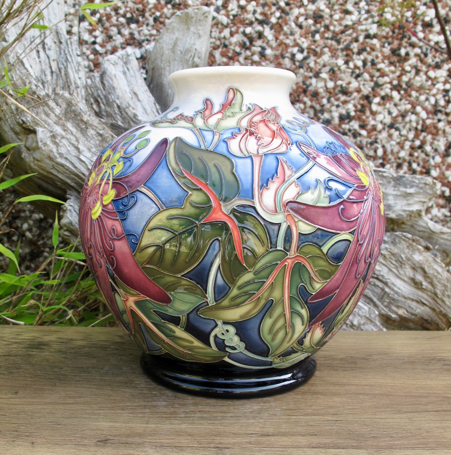 Moorcroft RARE PASSIFLORA Vase Trial Dated 24.4.24 Retail Price £1595