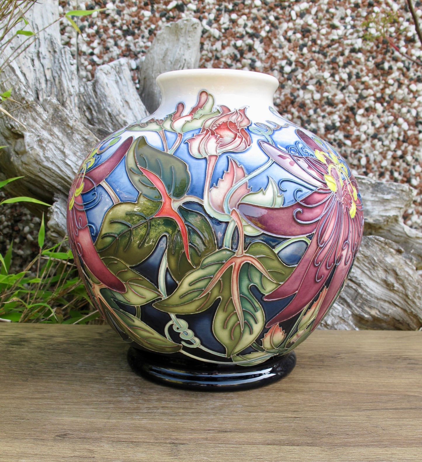 Moorcroft RARE PASSIFLORA Vase Trial Dated 24.4.24 Retail Price £1595
