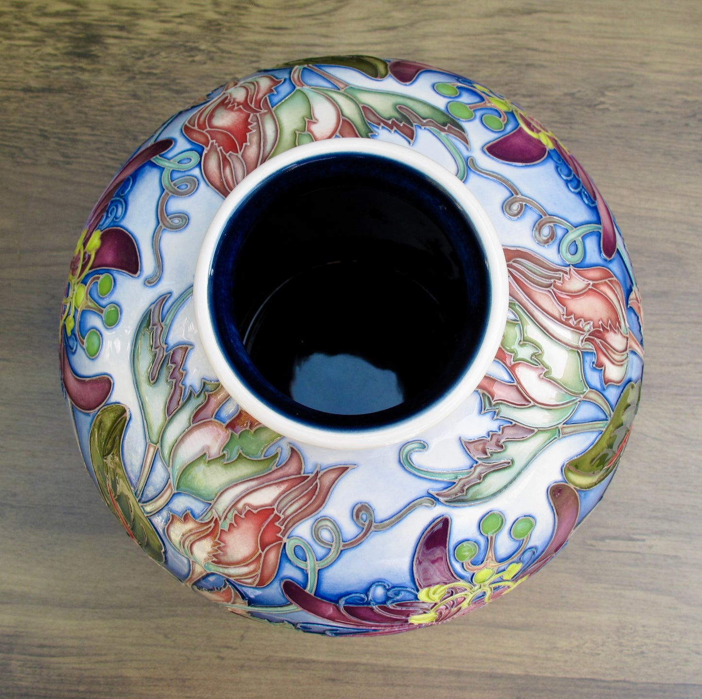 Moorcroft RARE PASSIFLORA Vase Trial Dated 24.4.24 Retail Price £1595
