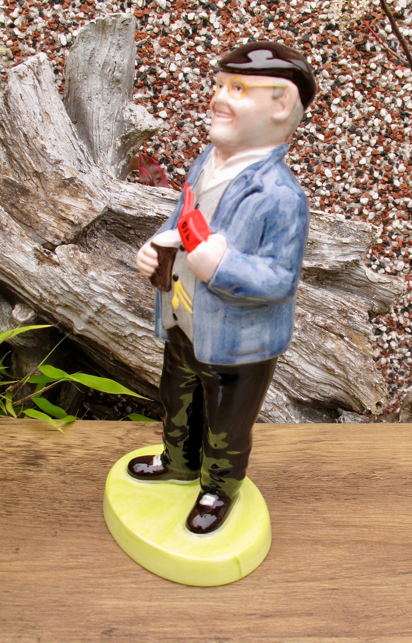 Lorna Bailey STEAMING FRED DIBNAH Figure Limited Edition 5/100 Nov 2006 COA