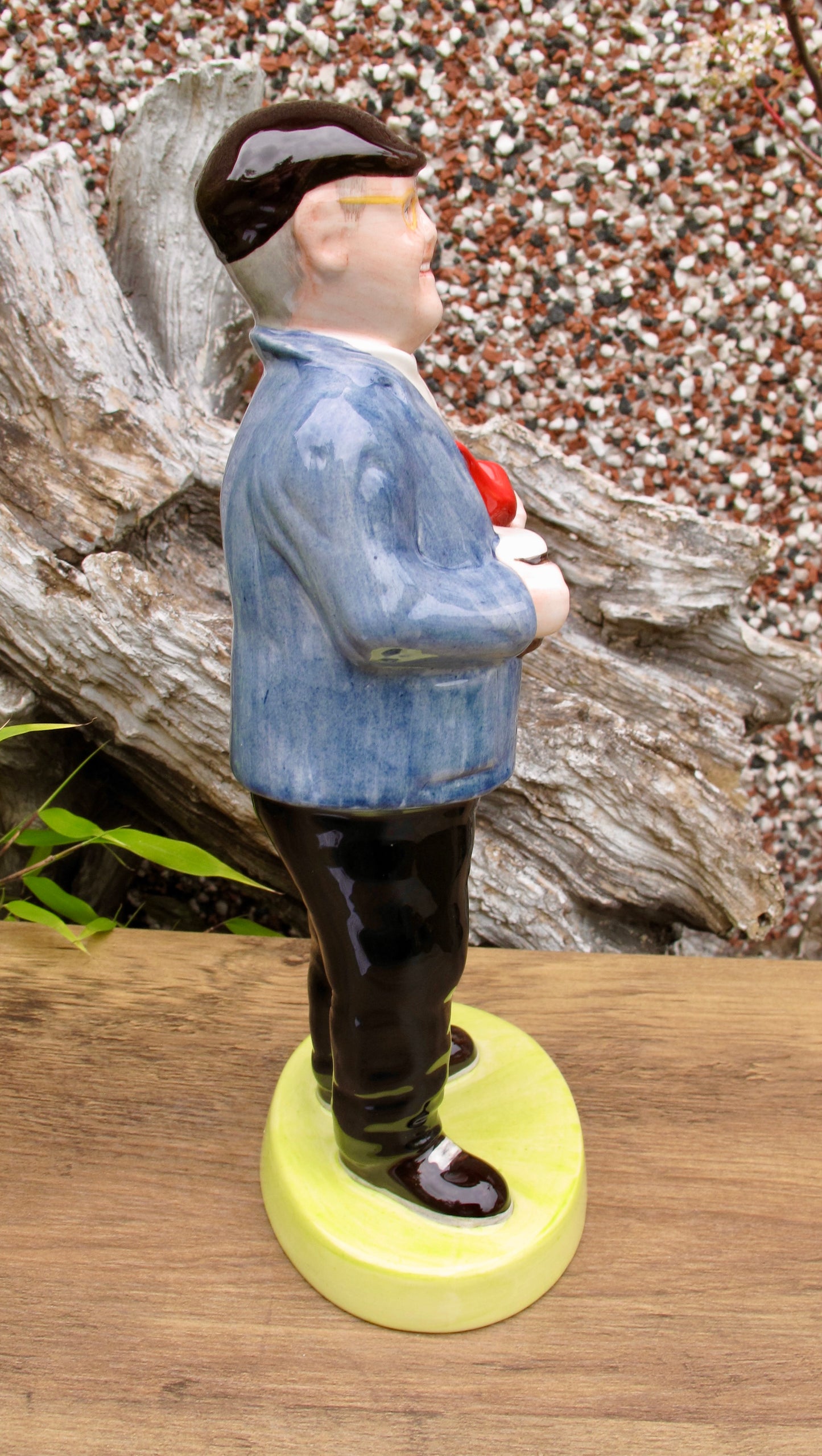 Lorna Bailey STEAMING FRED DIBNAH Figure Limited Edition 5/100 Nov 2006 COA