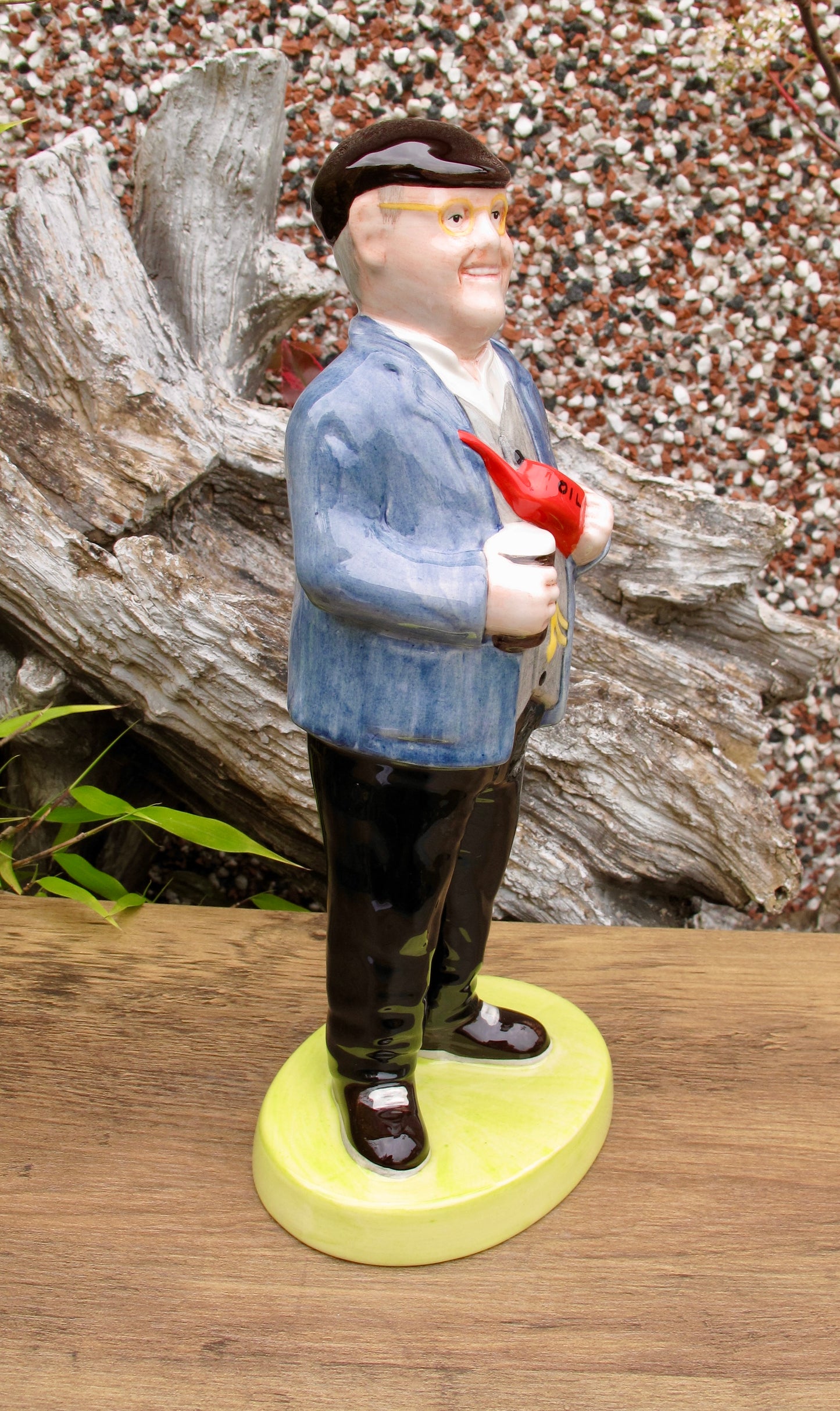 Lorna Bailey STEAMING FRED DIBNAH Figure Limited Edition 5/100 Nov 2006 COA