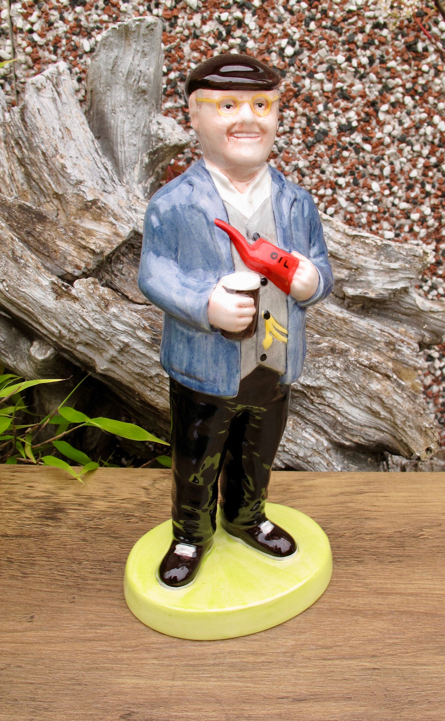 Lorna Bailey STEAMING FRED DIBNAH Figure Limited Edition 5/100 Nov 2006 COA