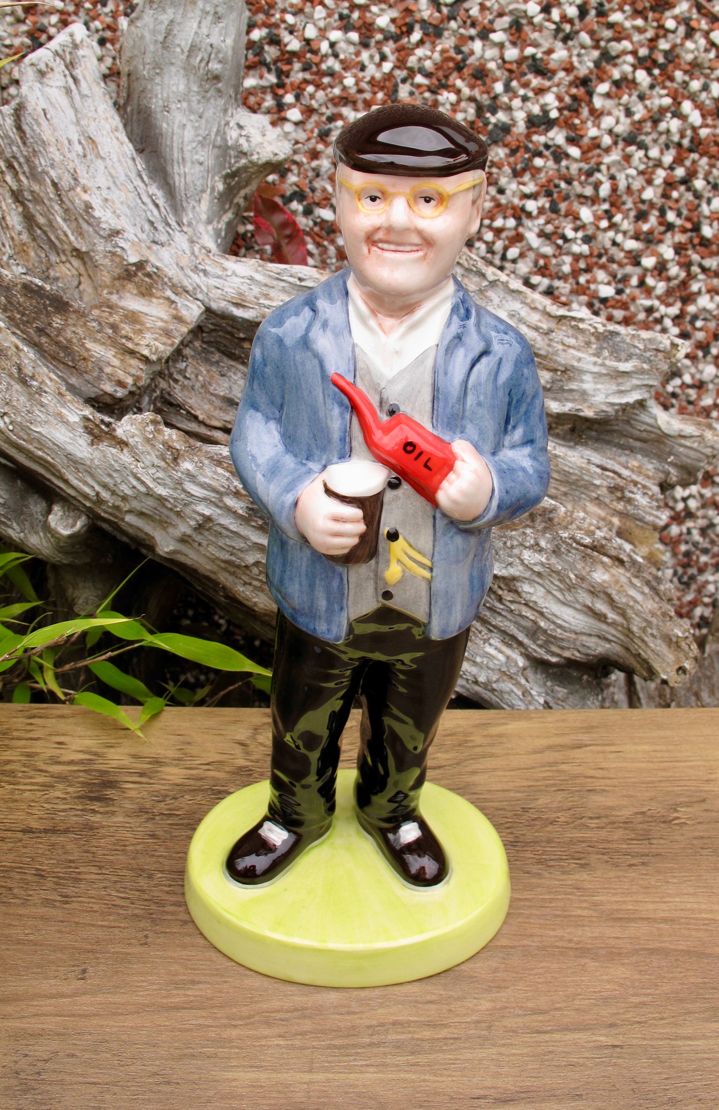 Lorna Bailey STEAMING FRED DIBNAH Figure Limited Edition 5/100 Nov 2006 COA