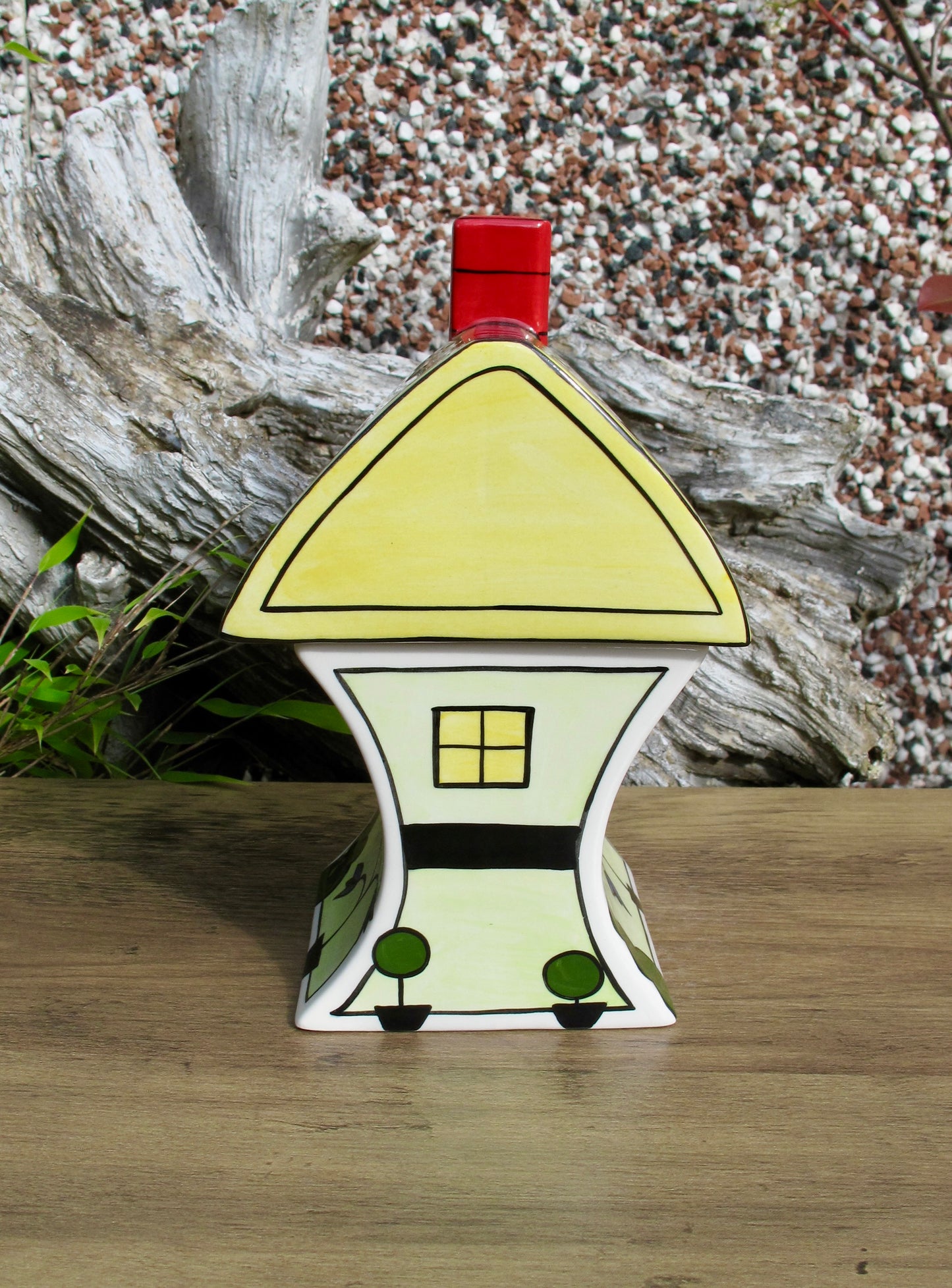 Lorna Baiey ART DECO COTTAGE COVERED POT COLOURWAY Limited Edition 1/6 Open Day 24.11.07