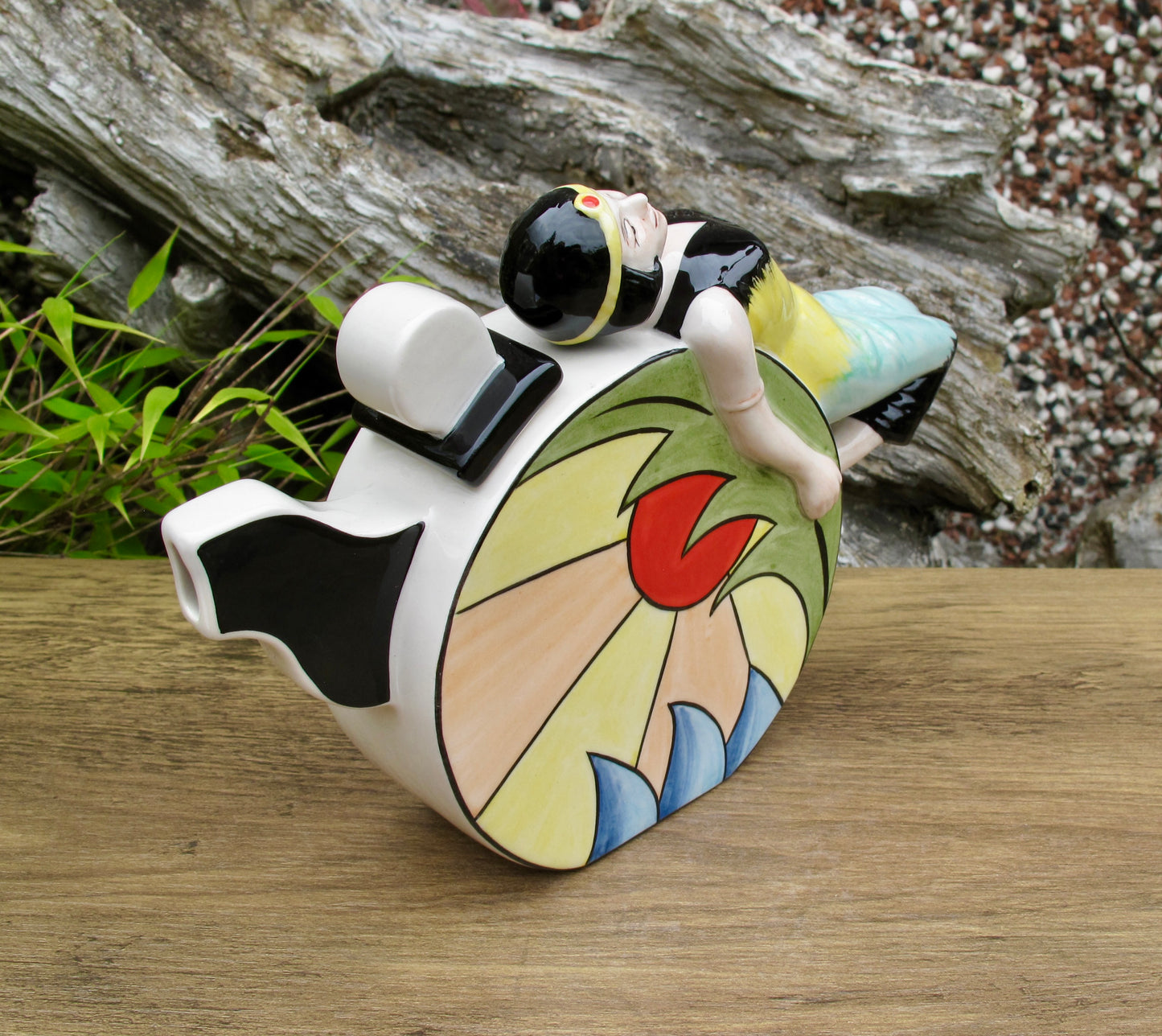 Lorna Bailey CLARICE DECO LADY TEAPOT Limited Edition 1/60 March 2007 COA