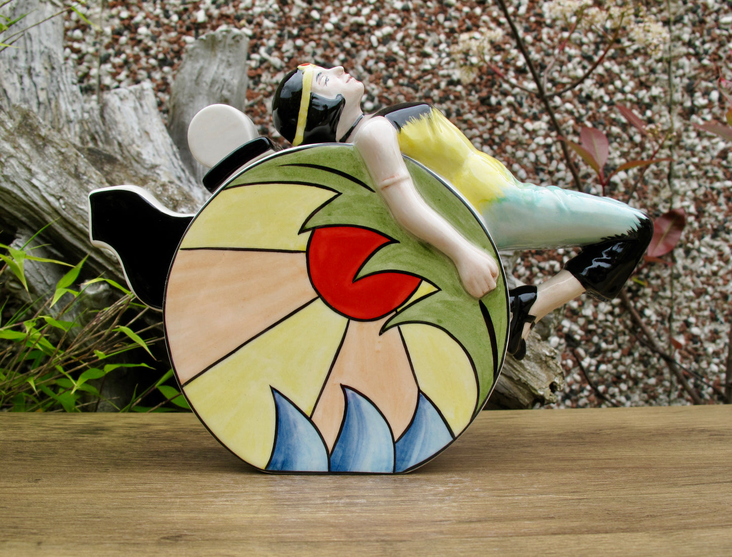 Lorna Bailey CLARICE DECO LADY TEAPOT Limited Edition 1/60 March 2007 COA