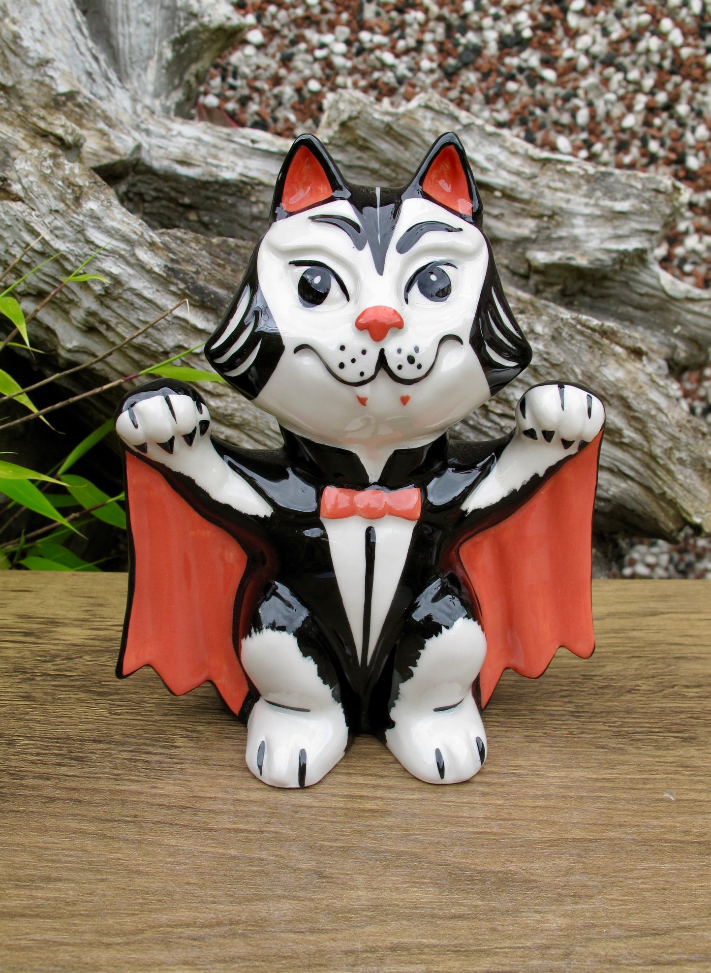 Lorna Bailey CAT DRACULA Limited Edition 63/75 Oct 2003 COA Halloween