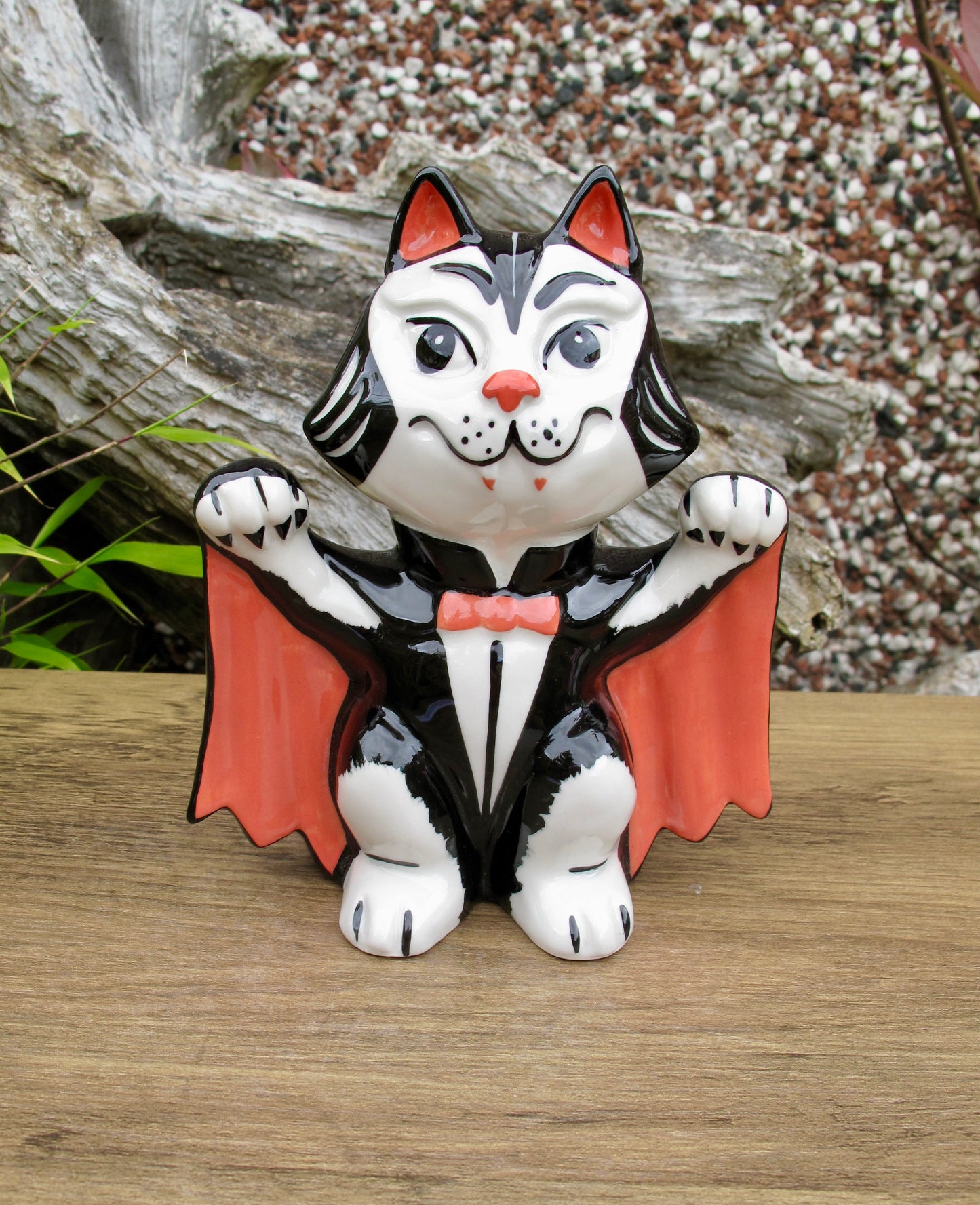 Lorna Bailey CAT DRACULA Limited Edition 63/75 Oct 2003 COA Halloween