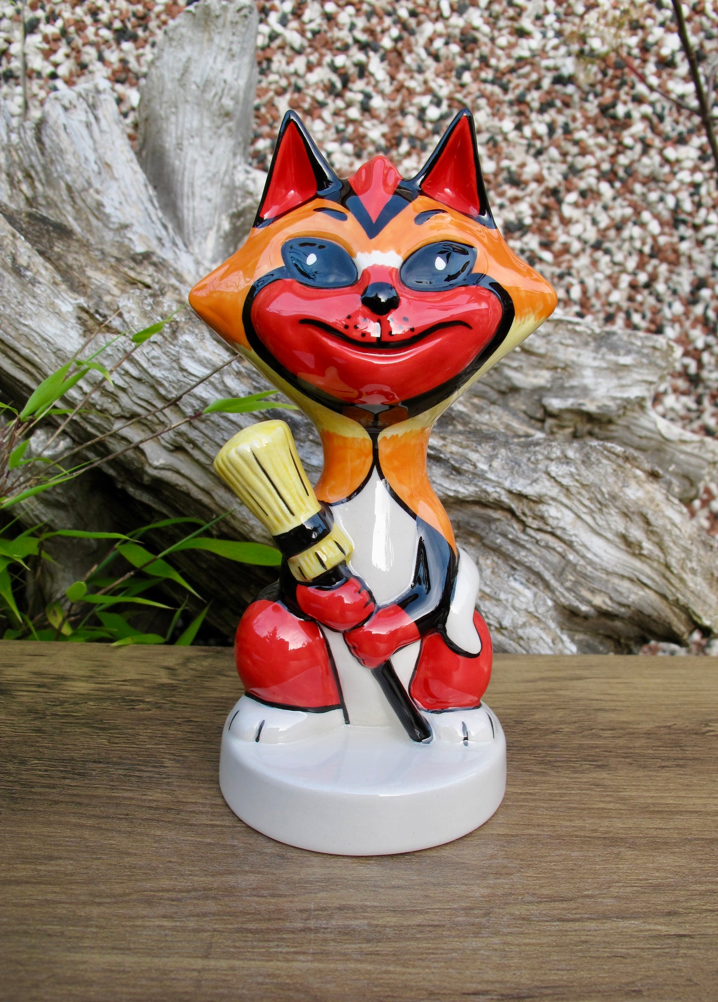 Lorna Bailey Broomstick the cat Limited Edition 4/50 Sept 2006 COA