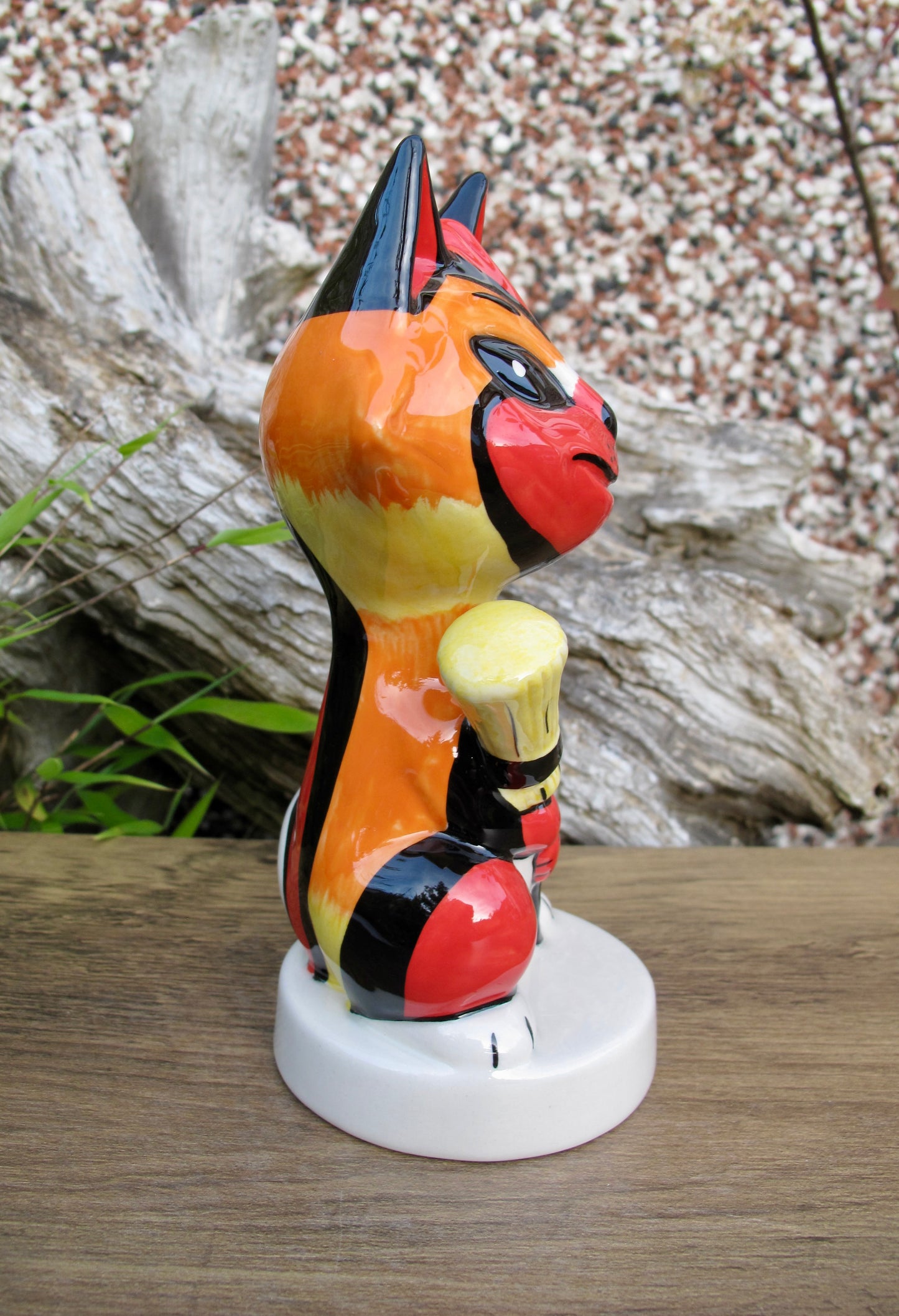 Lorna Bailey Broomstick the cat Limited Edition 4/50 Sept 2006 COA