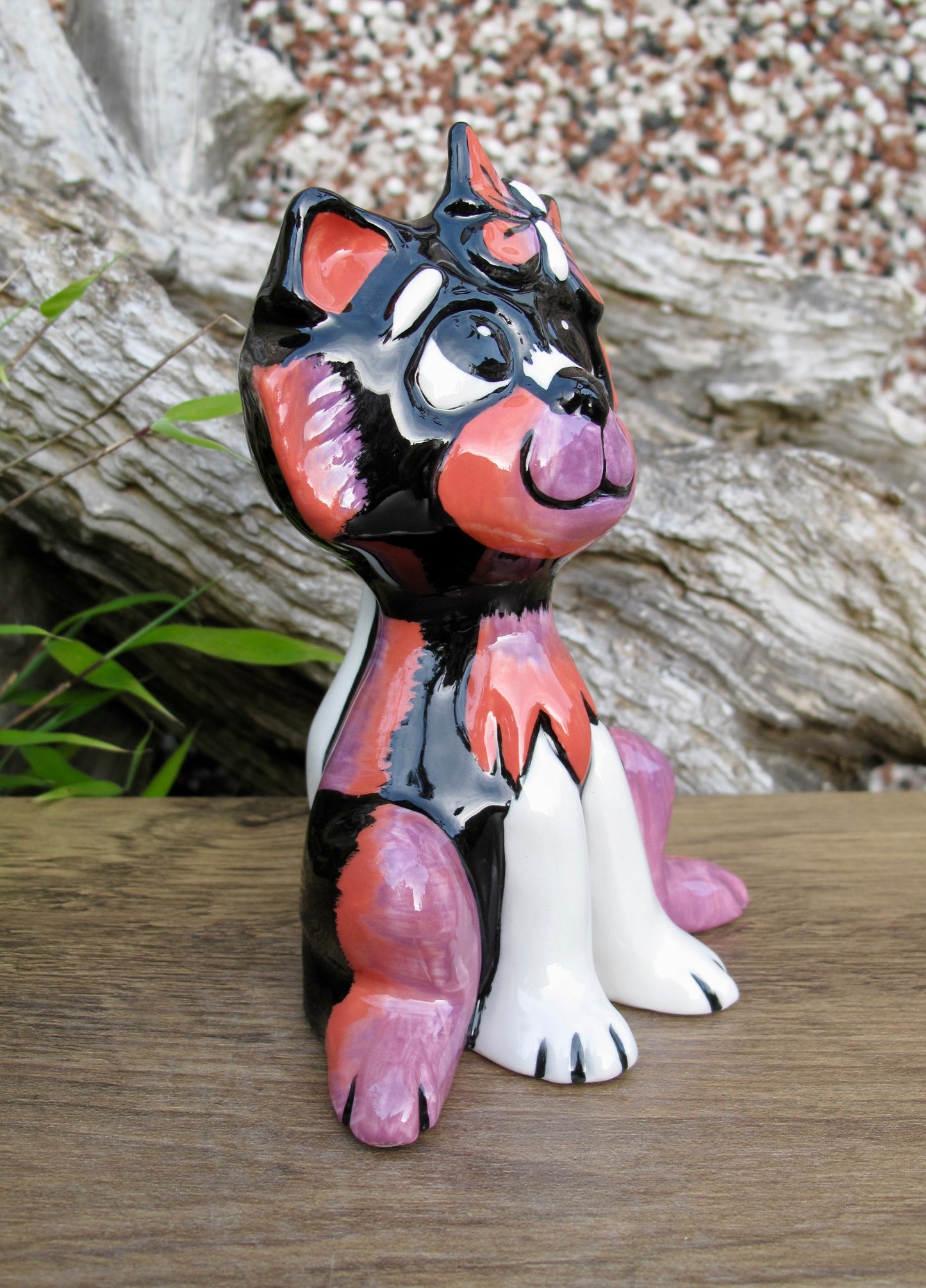 Lorna Bailey FLUTTER-BY THE CAT Limited Edition 67/75 Oct 2003 COA