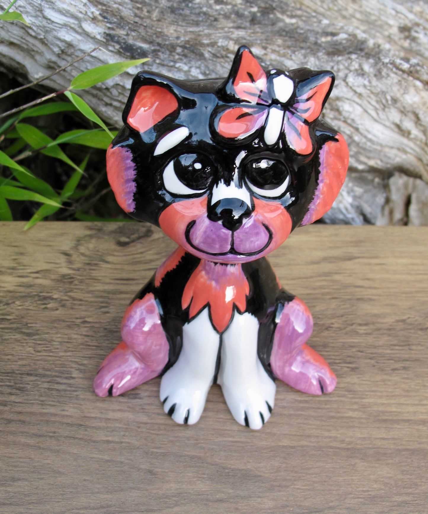 Lorna Bailey FLUTTER-BY THE CAT Limited Edition 67/75 Oct 2003 COA