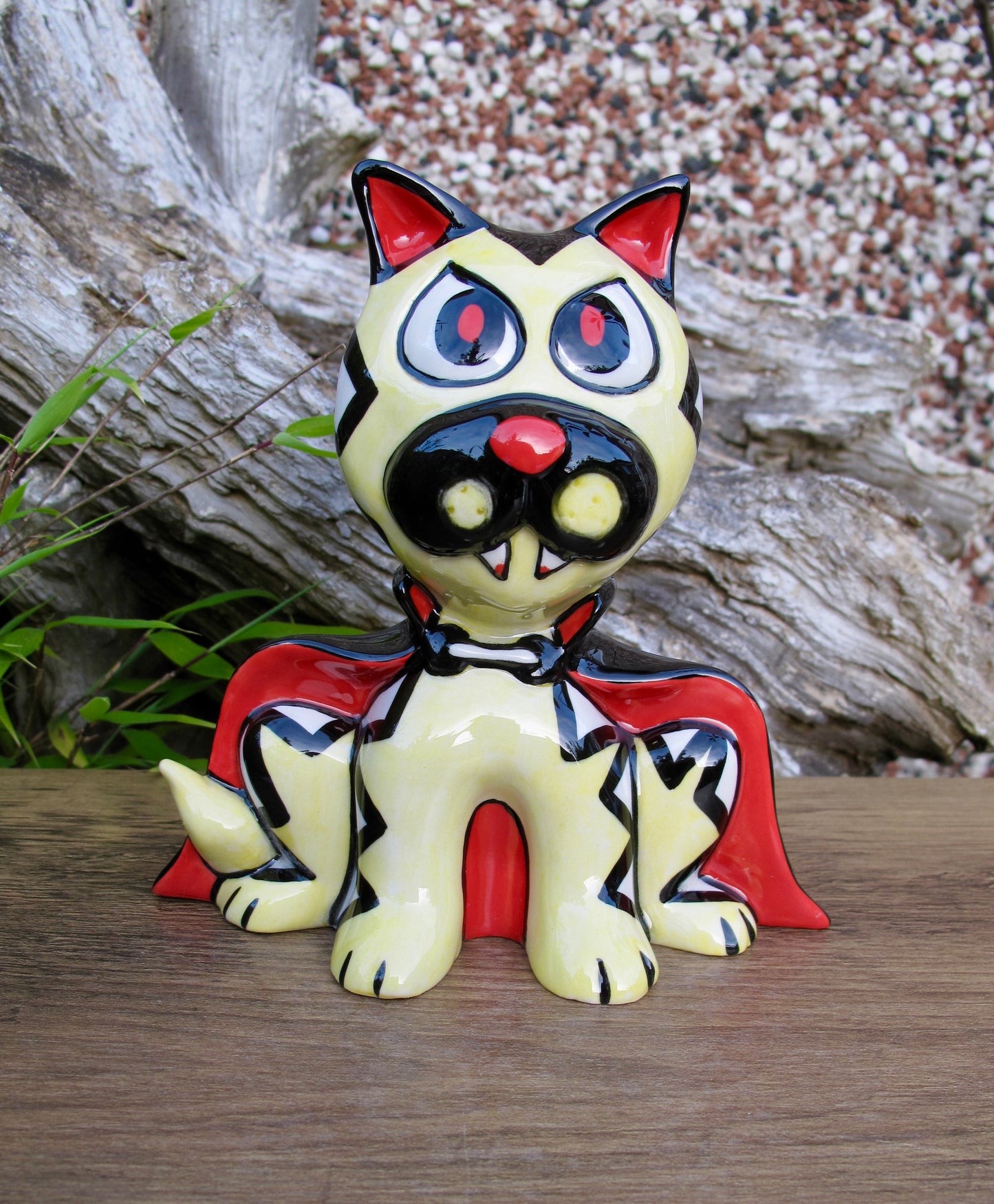 Lorna Bailey THE COUNT CAT Limited Edition 21/50 Halloween 2005 COA