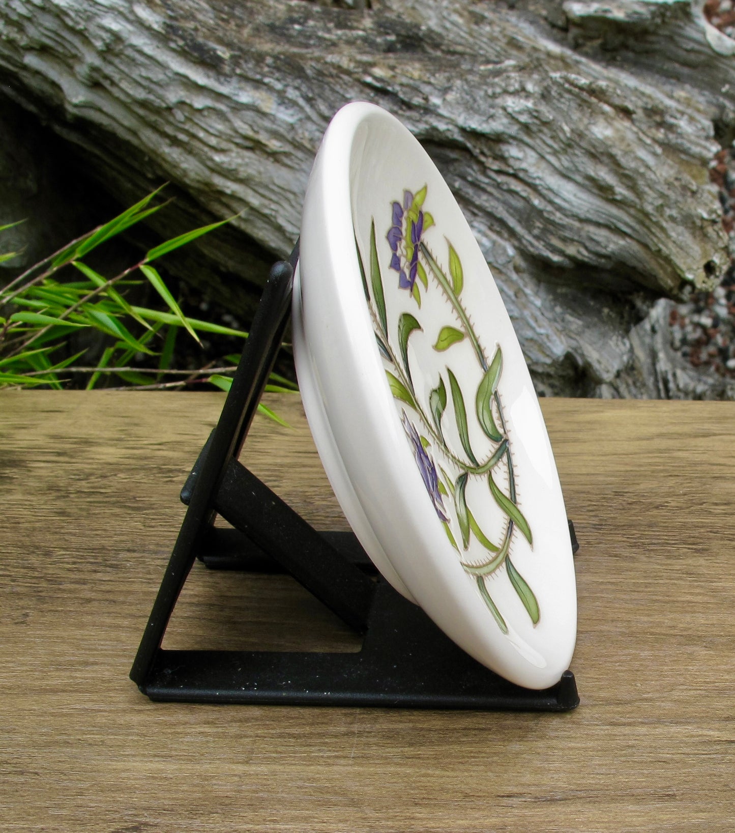 Moorcroft RSPB FIELD SCABIOUS 780/4 Tray Coaster 2025 Retail Price £120 Bees