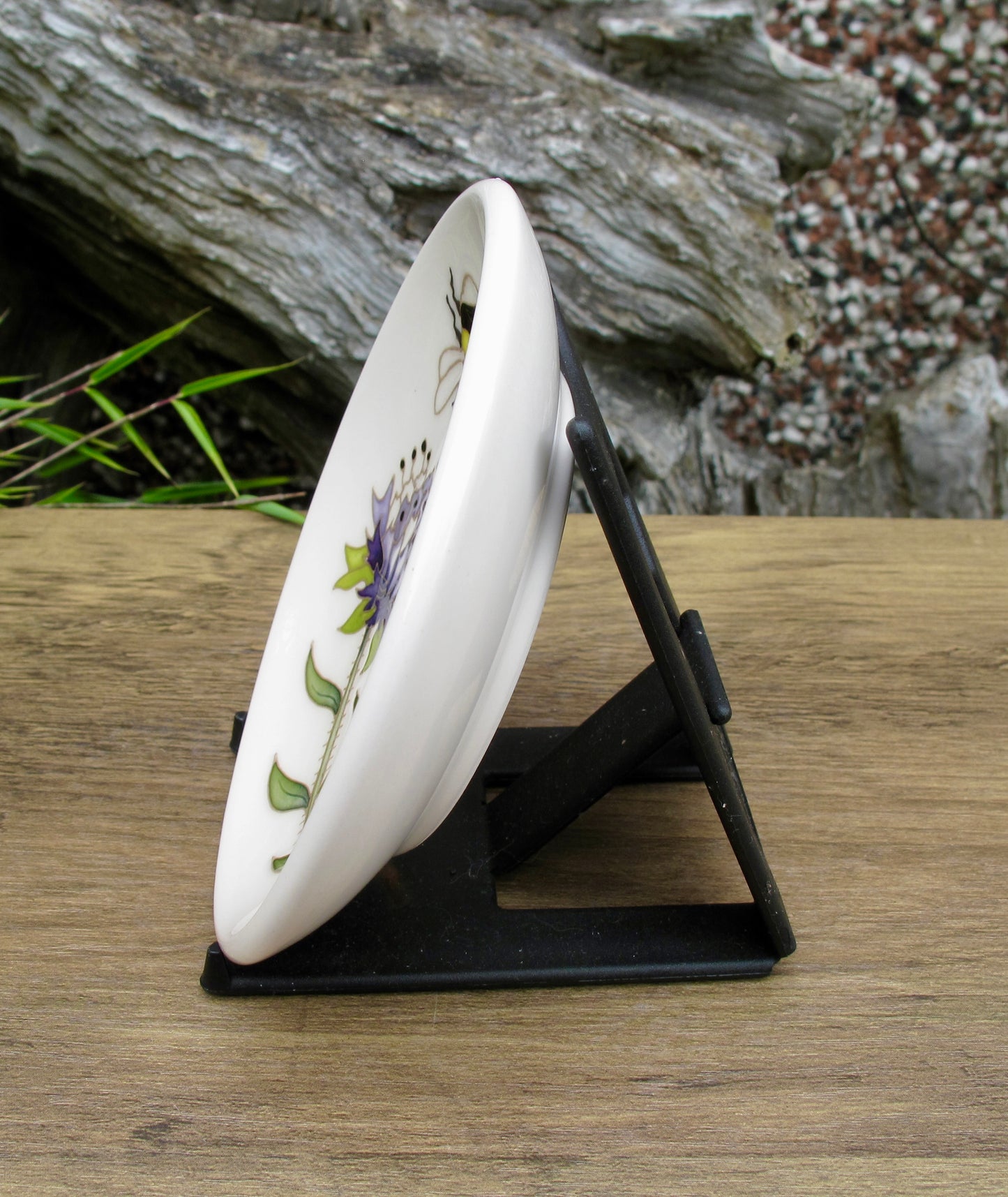 Moorcroft RSPB FIELD SCABIOUS 780/4 Tray Coaster 2025 Retail Price £120 Bees