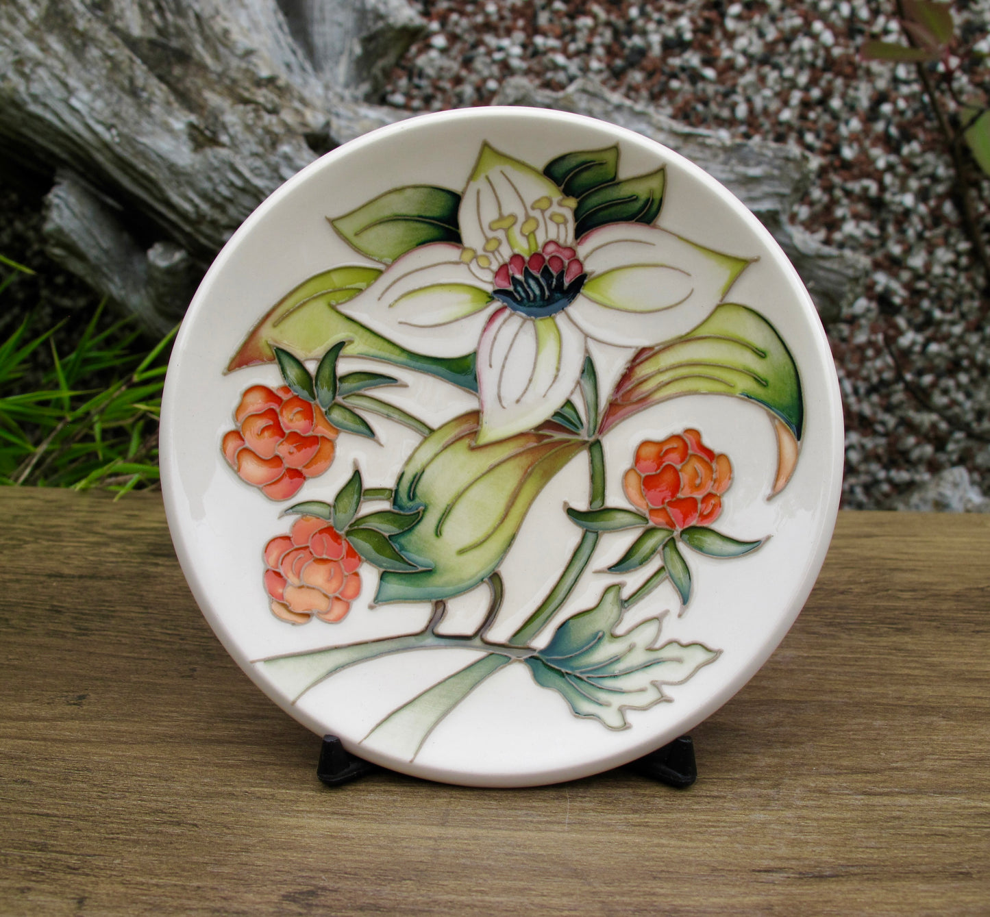 Moorcroft COLD HUNTERS Tray Coaster 780/4 Retail Price £110  Nicola Slaney