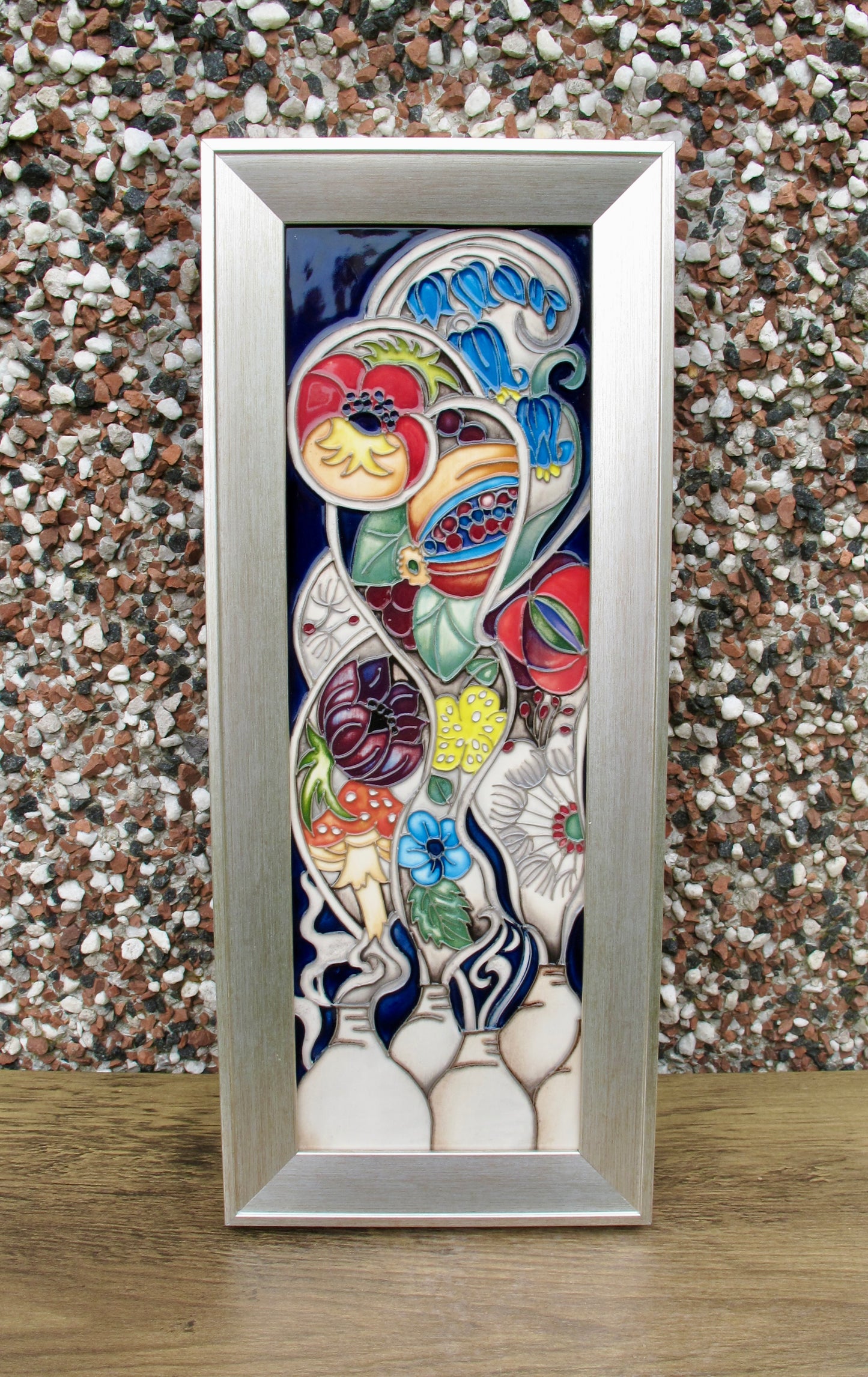 Moorcroft KALEIDOSCOPE OF COLOUR PLQ3 Wall Plaque N0.50. Retail Price £390