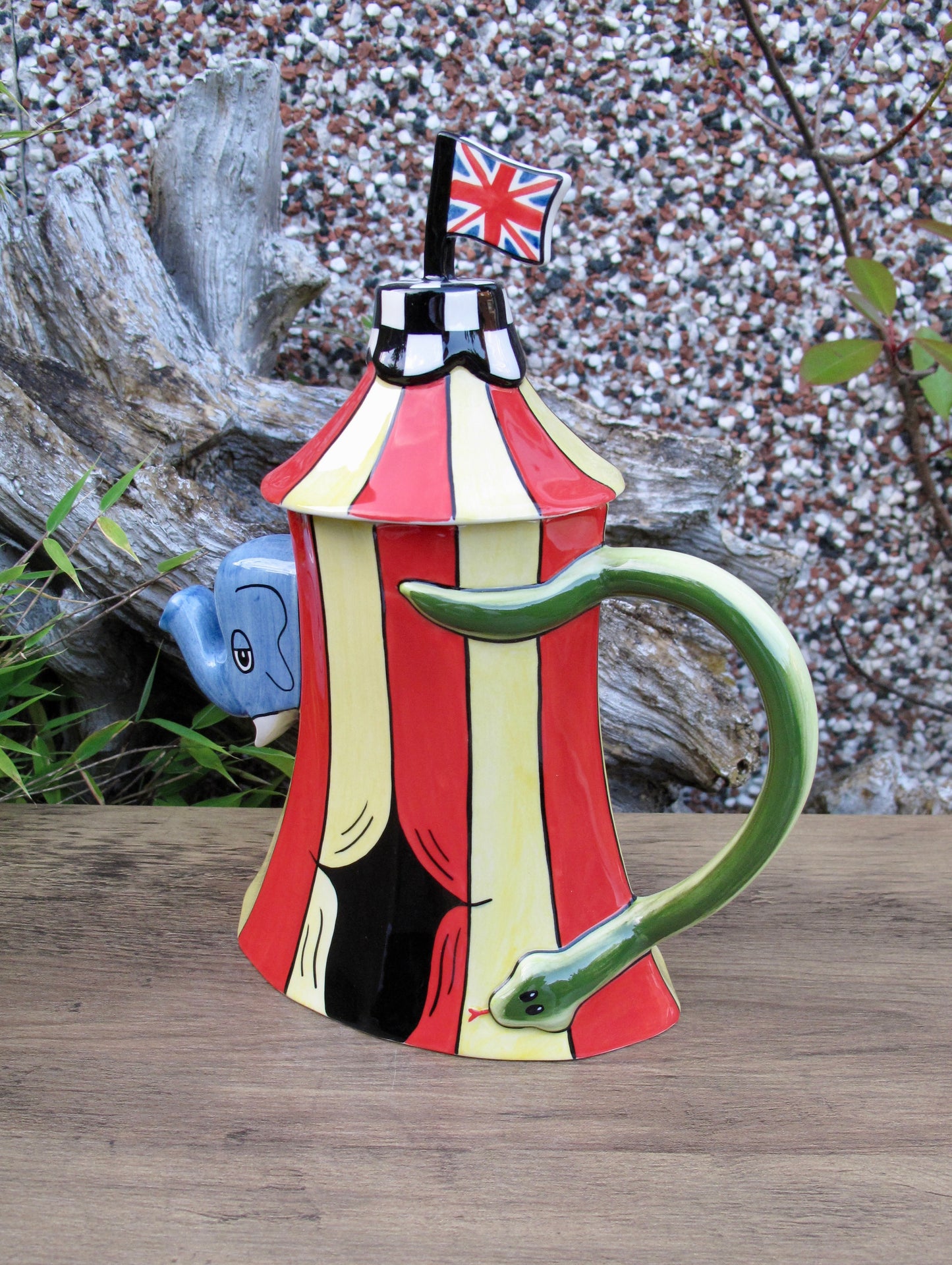 Lorna Bailey THE BIG TOP TEAPOT Limited Edition 4/75 JAN 2006 COA
