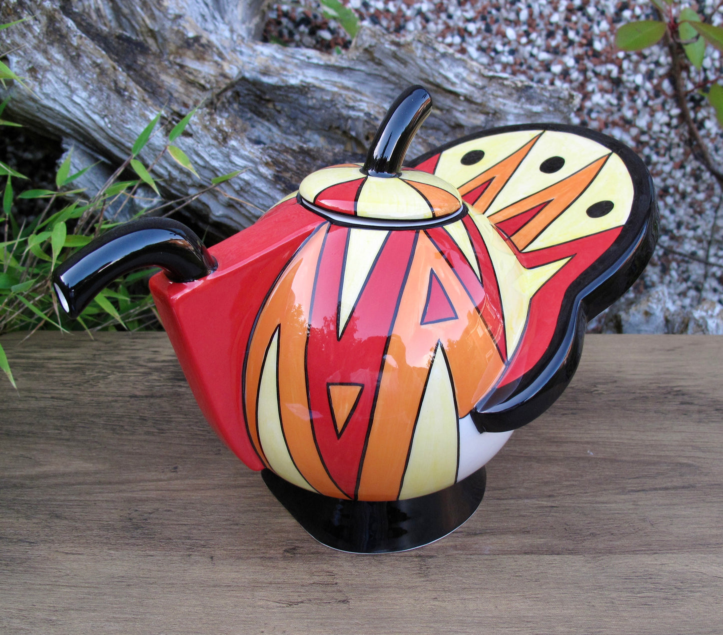 Lorna Bailey THE GEE-O TEAPOT Limited Edition 6/50 May 2005 COA