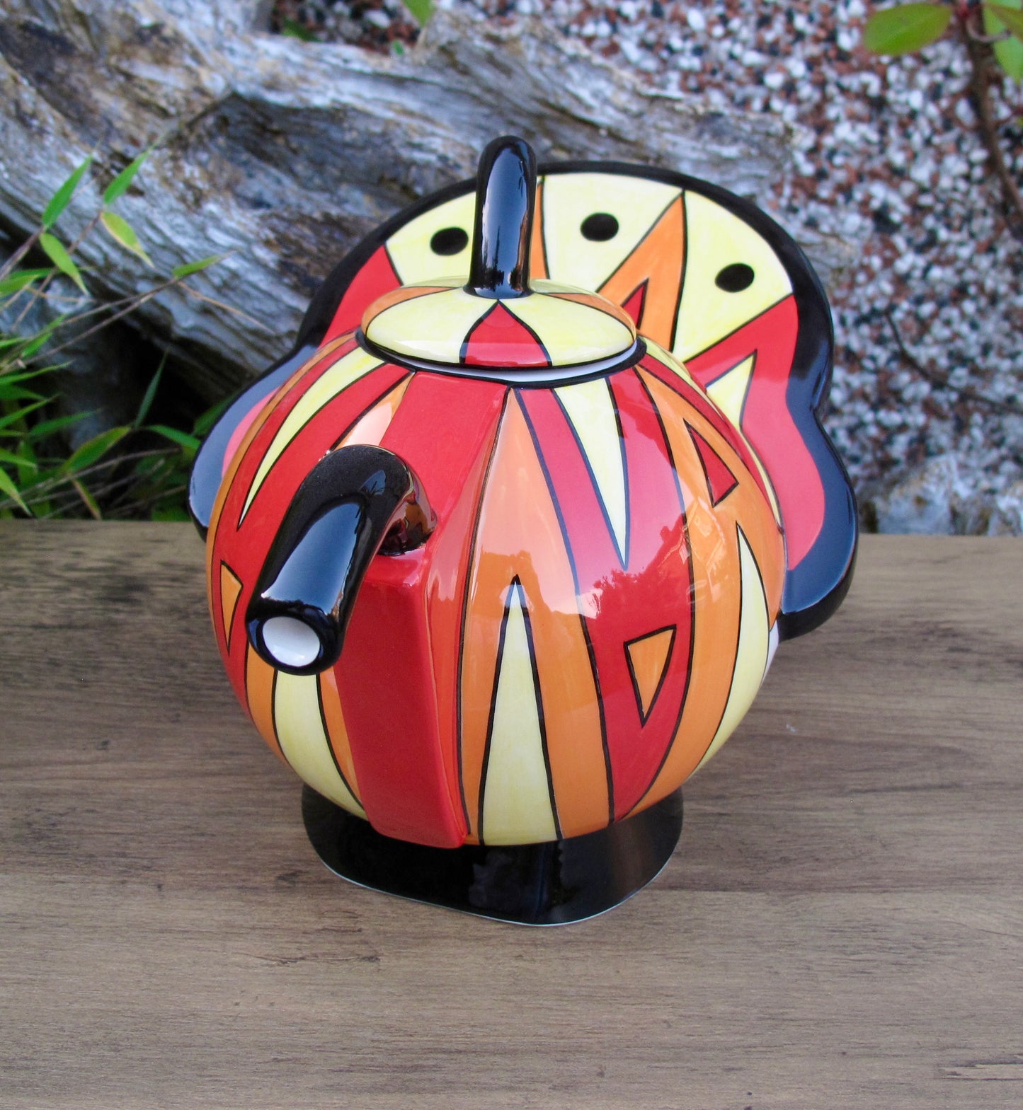 Lorna Bailey THE GEE-O TEAPOT Limited Edition 6/50 May 2005 COA