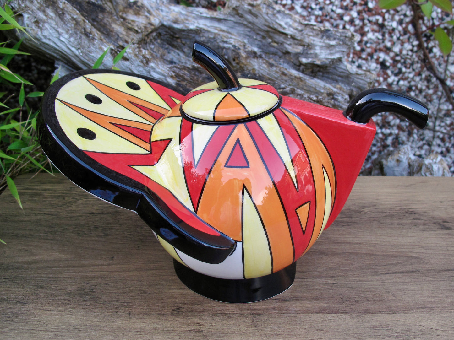Lorna Bailey THE GEE-O TEAPOT Limited Edition 6/50 May 2005 COA
