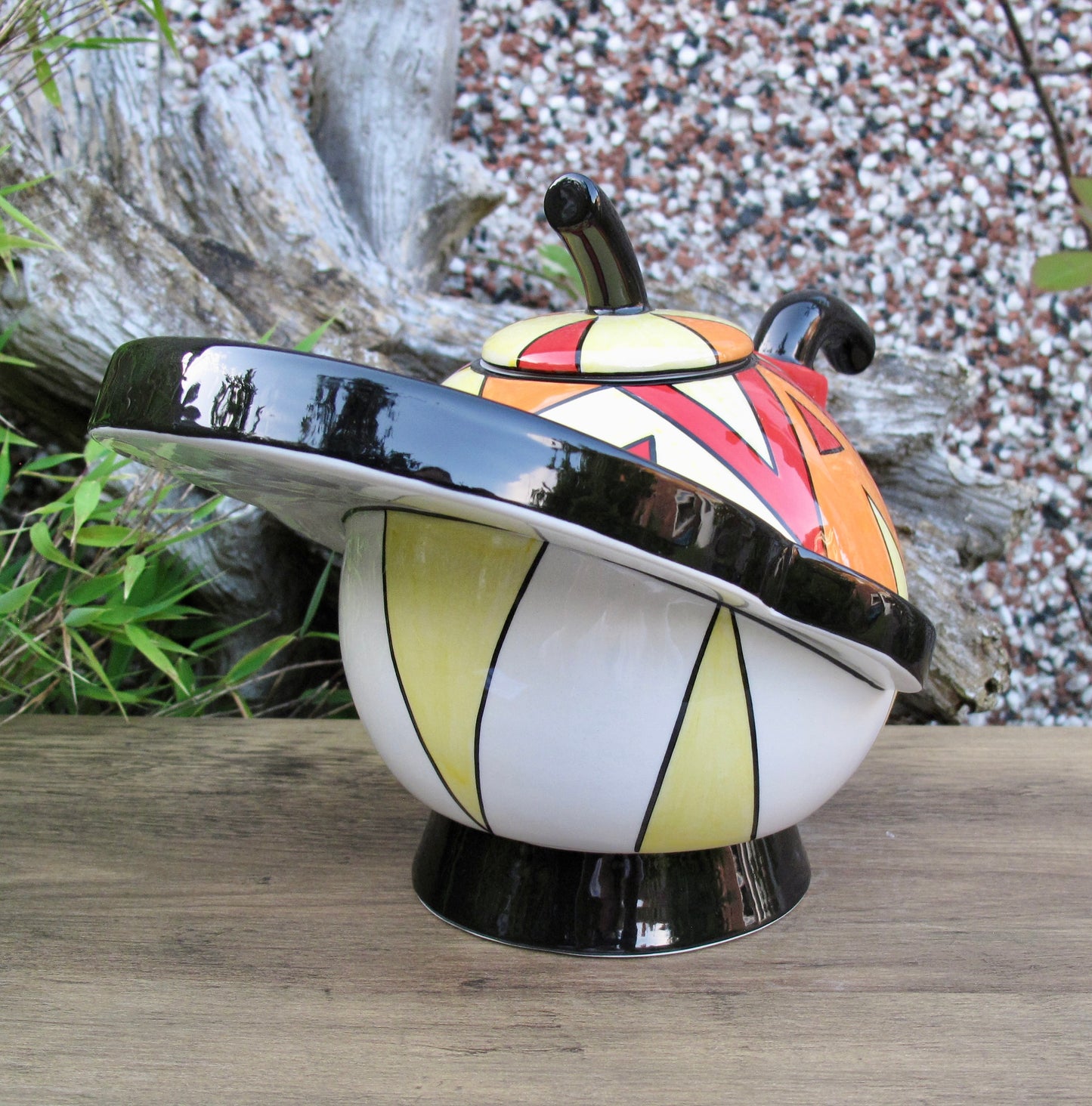 Lorna Bailey THE GEE-O TEAPOT Limited Edition 6/50 May 2005 COA