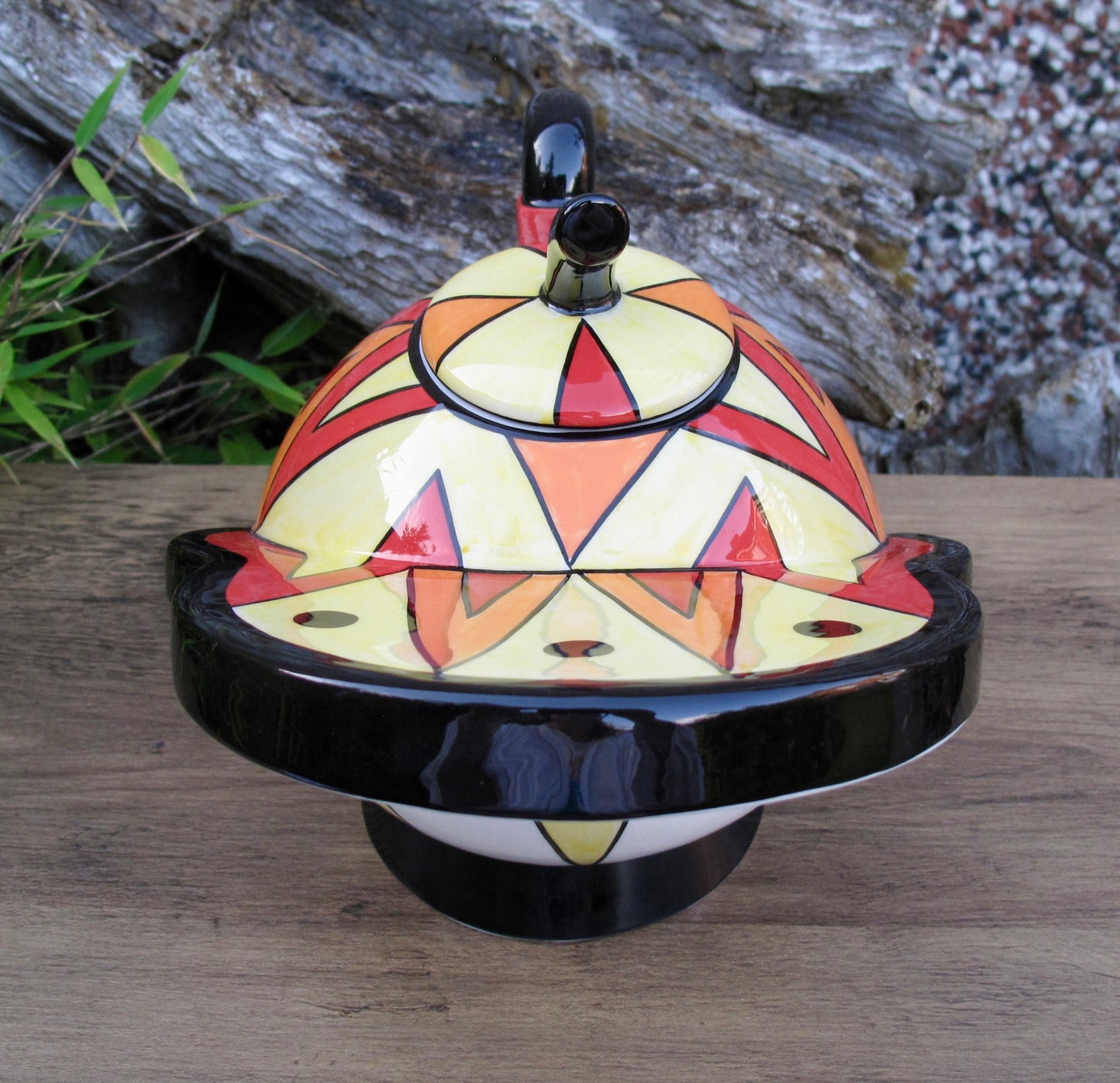 Lorna Bailey THE GEE-O TEAPOT Limited Edition 6/50 May 2005 COA