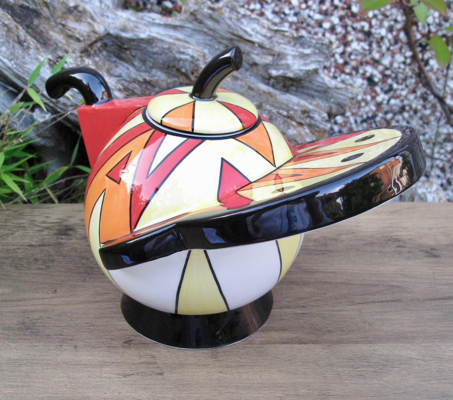 Lorna Bailey THE GEE-O TEAPOT Limited Edition 6/50 May 2005 COA