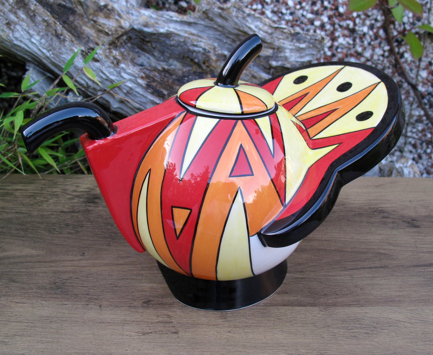 Lorna Bailey THE GEE-O TEAPOT Limited Edition 6/50 May 2005 COA