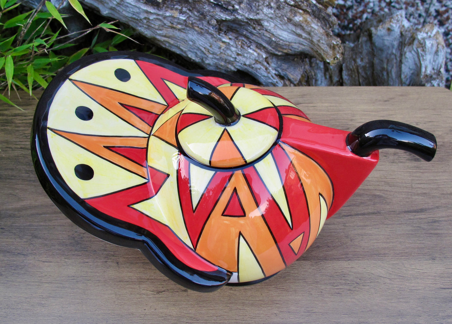Lorna Bailey THE GEE-O TEAPOT Limited Edition 6/50 May 2005 COA