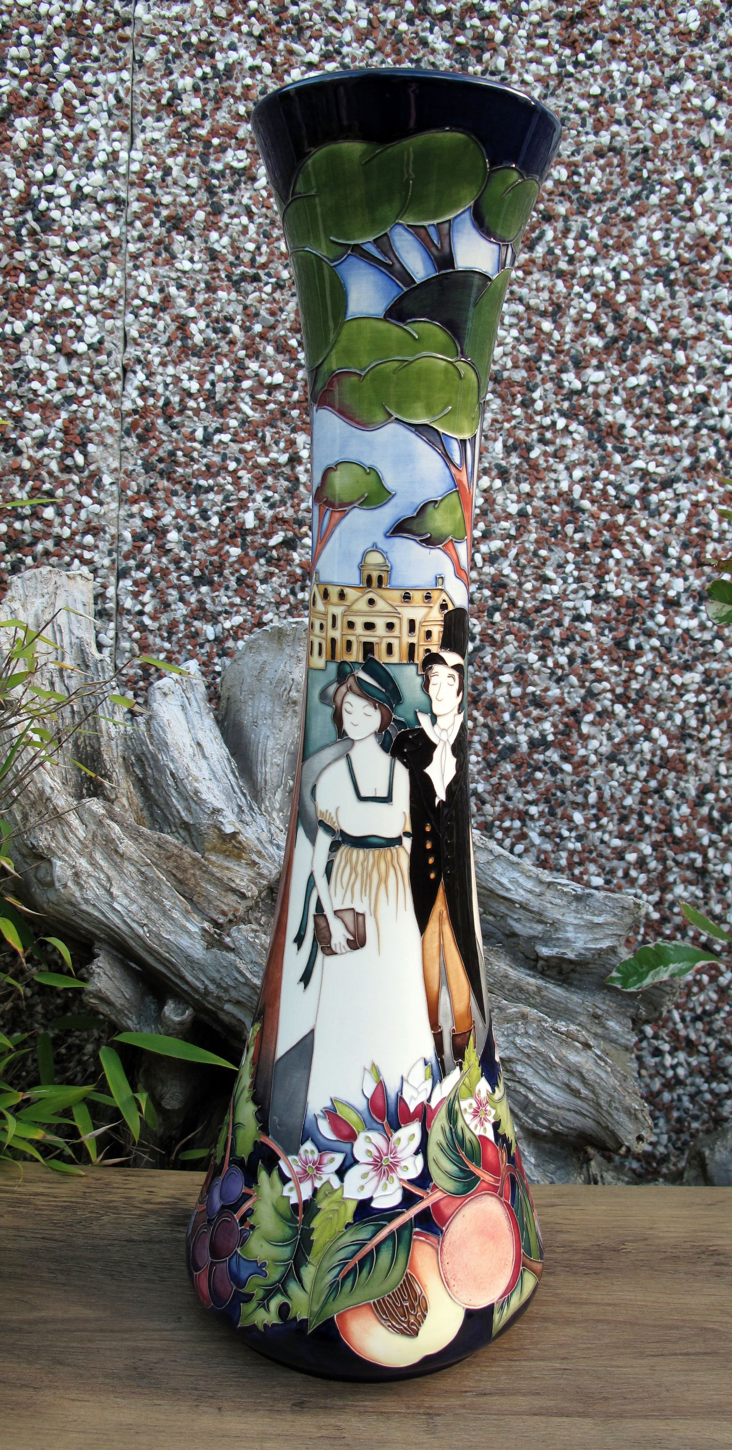 Moorcroft Huge PEMBERLEY Vase 365/20 Number 1.  Retail Price £2160  Jane Austen