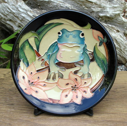 Moorcroft Exquisite ANURA Frog Tray 780/4 Numbered Edition 69. Retail Price £235