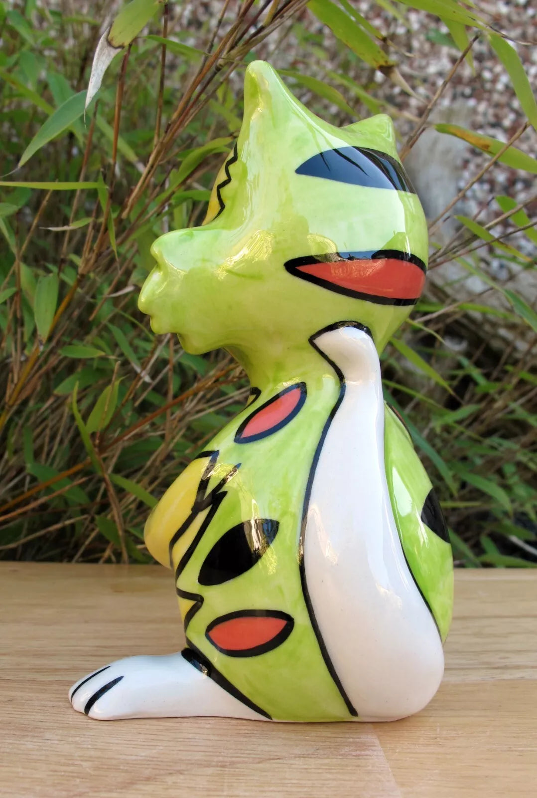 Lorna Bailey Exquisite PROTOTYPE RARE COLOURWAY BASKET CAT 2003 Easter